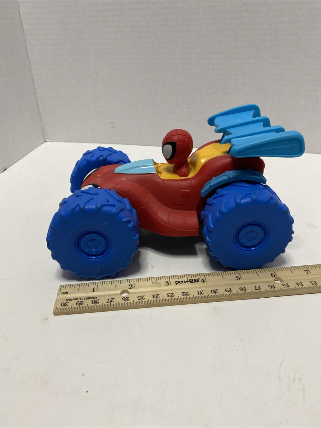 Marvel Spidey & Amazing Friends Web Climber Vehicle with Rev-Up Jazwares 2024 7"