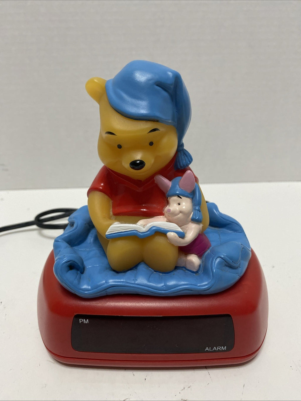 Vintage Sleepytime Bedtime Light Winnie The Pooh & Piglet Alarm Clock Tested 