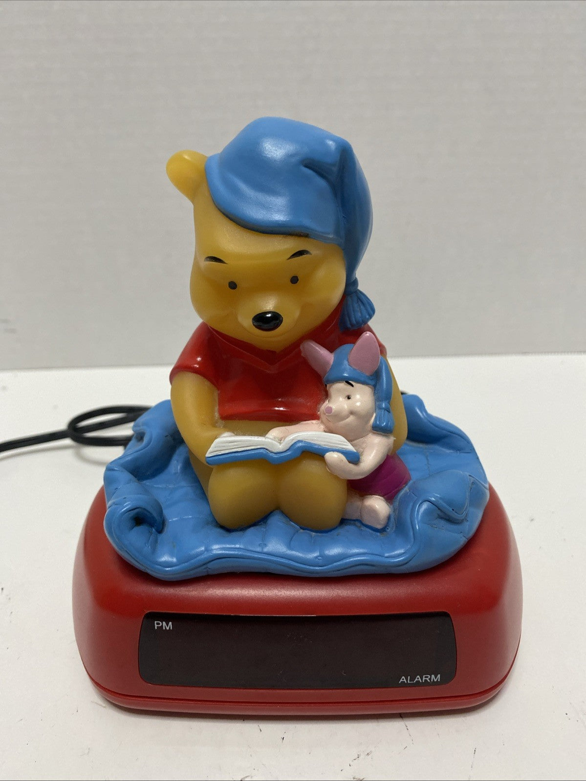 Vintage Sleepytime Bedtime Light Winnie The Pooh & Piglet Alarm Clock Tested 