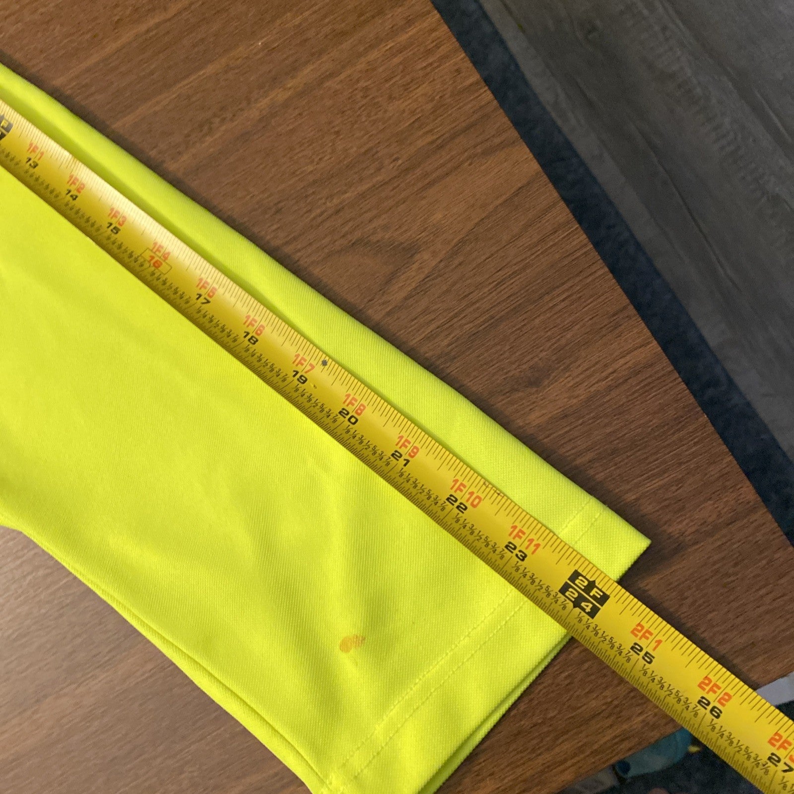 2 dickies 3XL men’s long sleeve safety shirts bright yellow