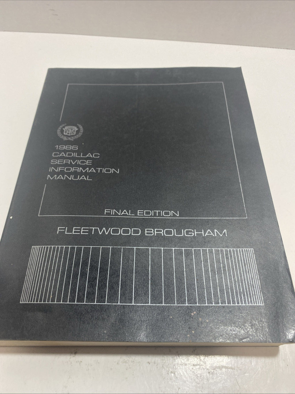 1986 Cadillac Fleetwood Brougham Factory Service Repair Manual