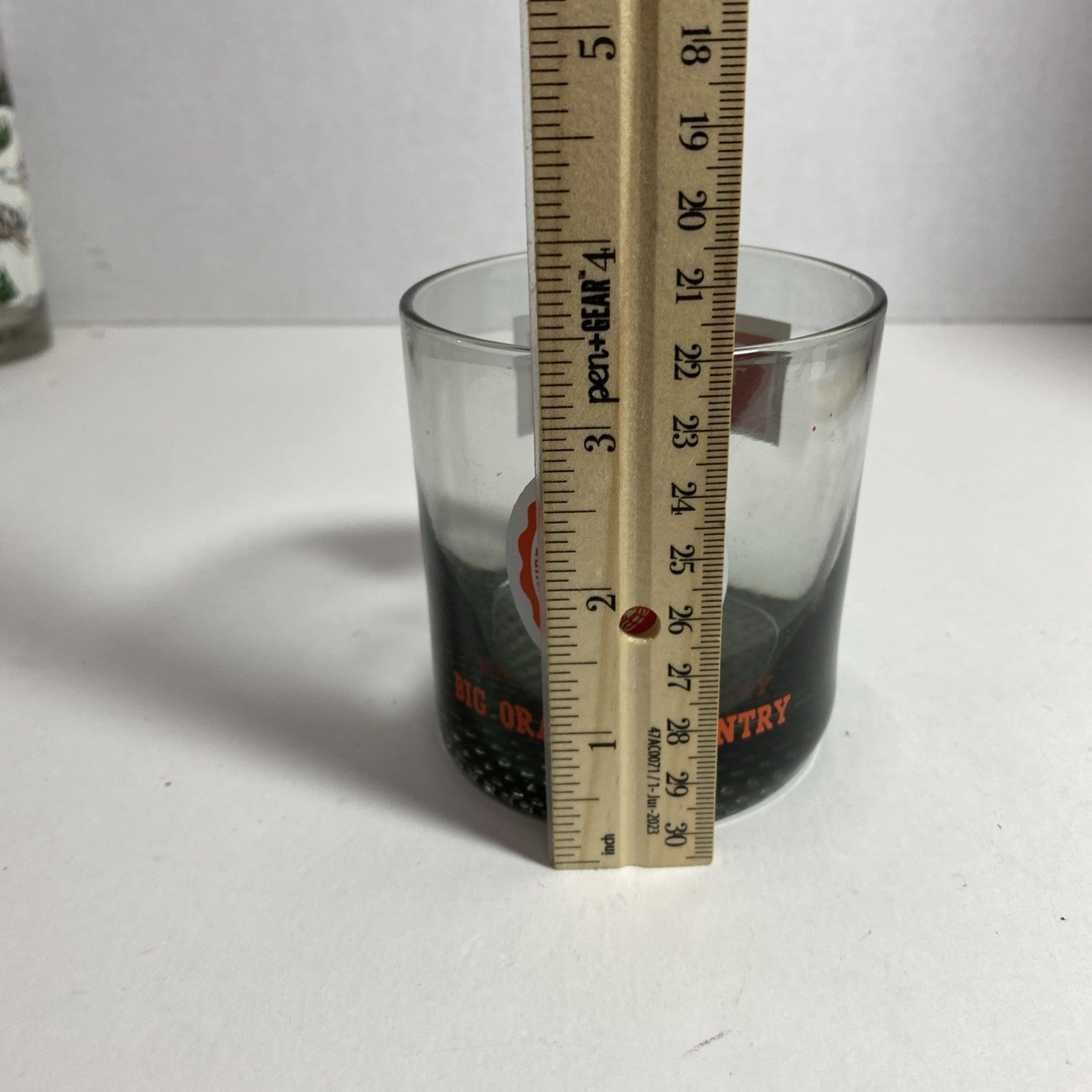 University Of Tennessee  Vintage Rocks Glass Cocktail Short Glass 3.5”