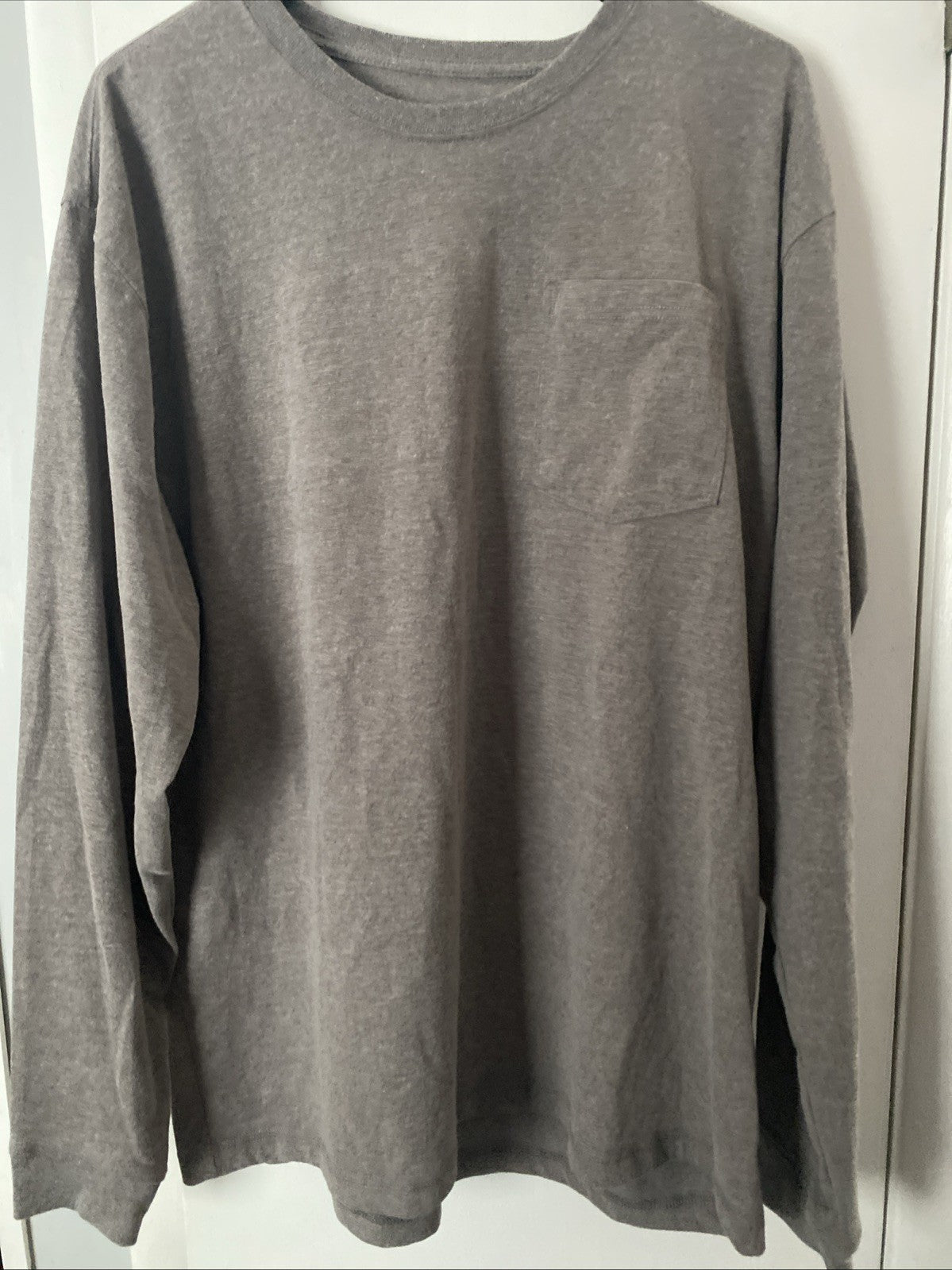 Lake outfitters adult large long sleeve gray shirt