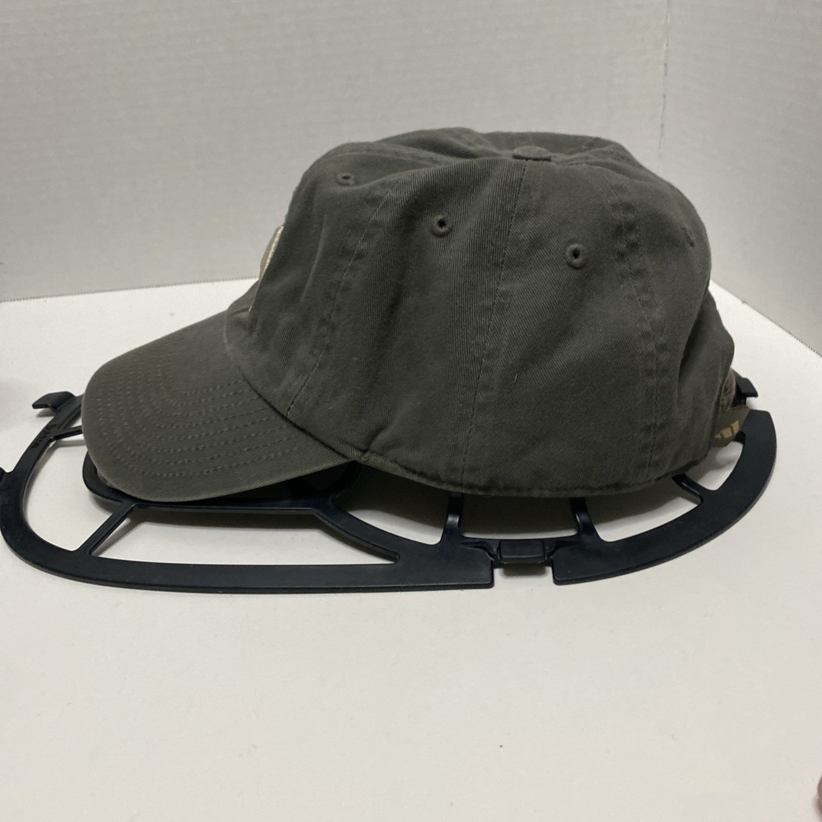 Adidas Hat Cap Strap Back Adult One Size Green White 100% Cotton Climalite Twill