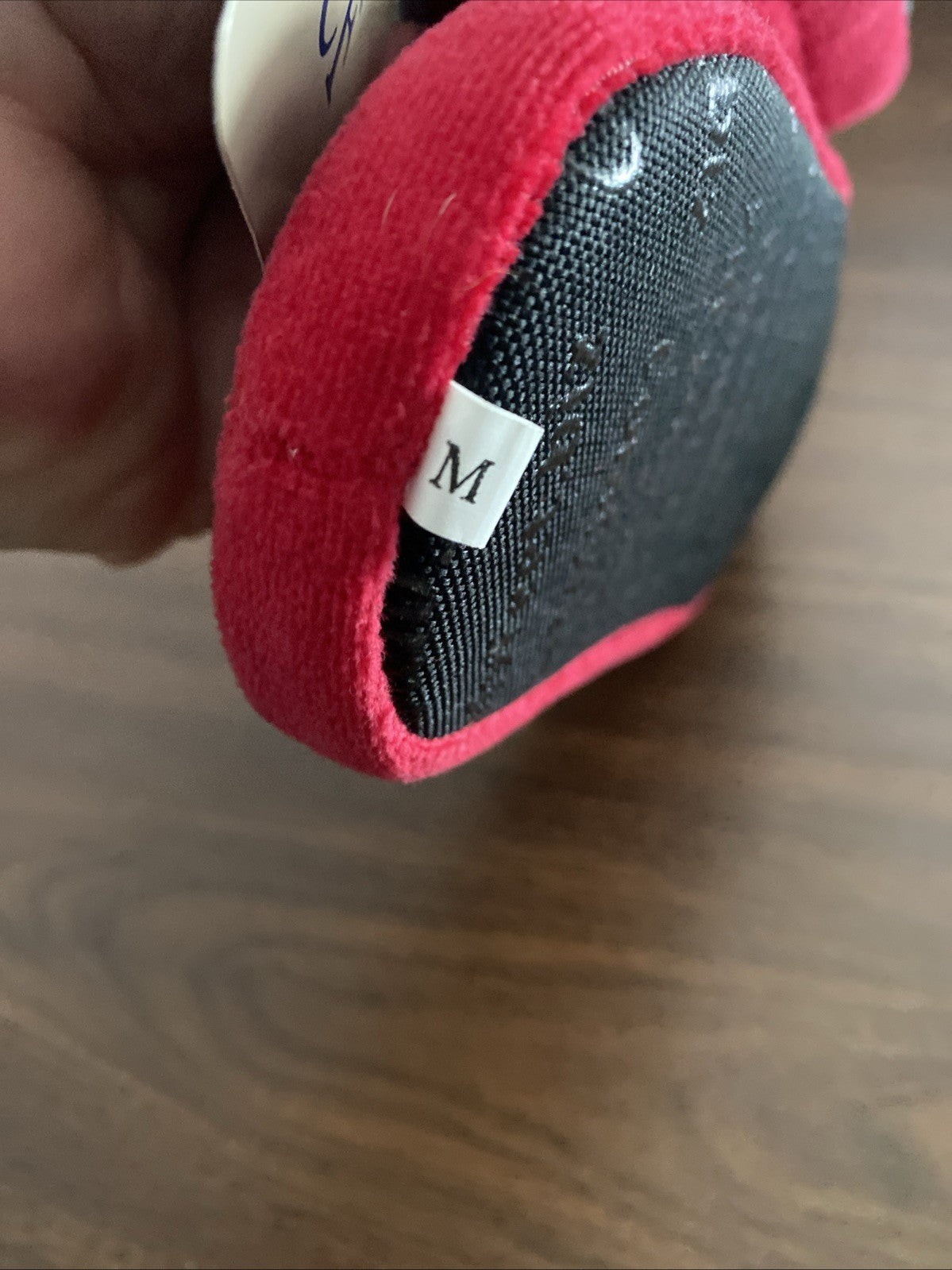 Ohio State Buckeyes plush house slippers Unisex size M
