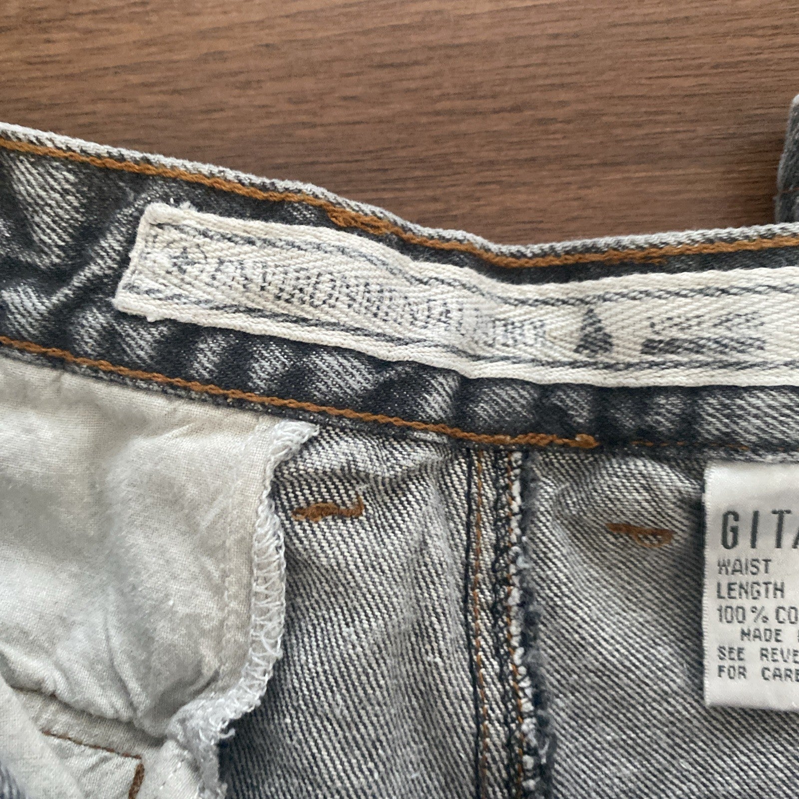 Gitaano Men’s Jeans 38 Med Mountain Platoon 759 (38x30)