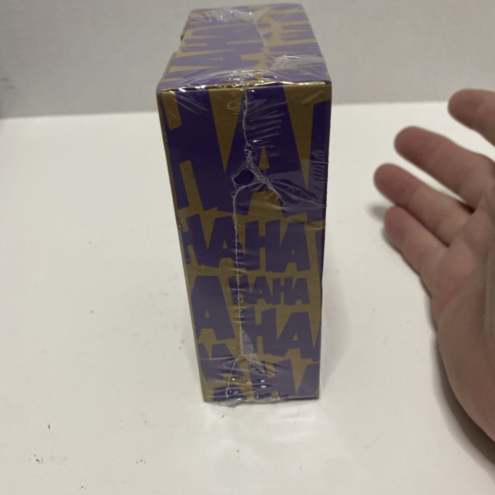 The Joker Painted Wooden Figure Loot Crate Exclusive Sealed DC Comics Toy