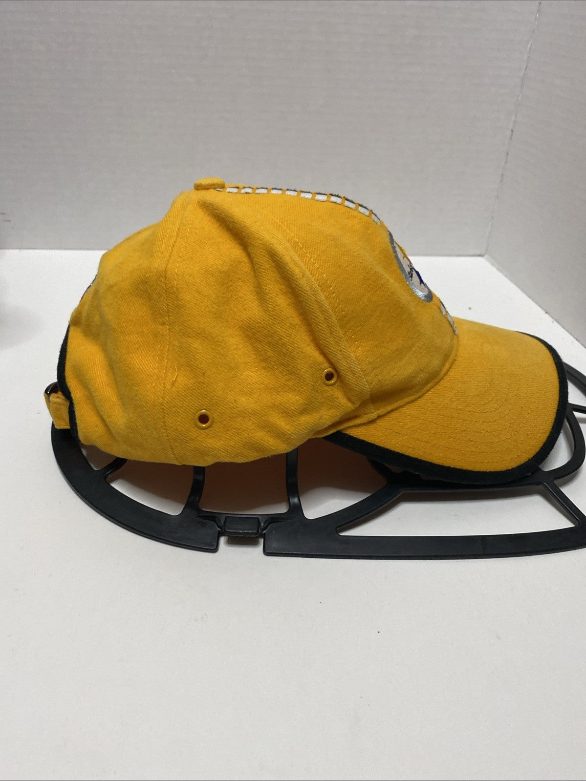 Vintage 90s Pittsburgh Steelers Logo Athletic Pro Line Strapback Hat Cap NFL