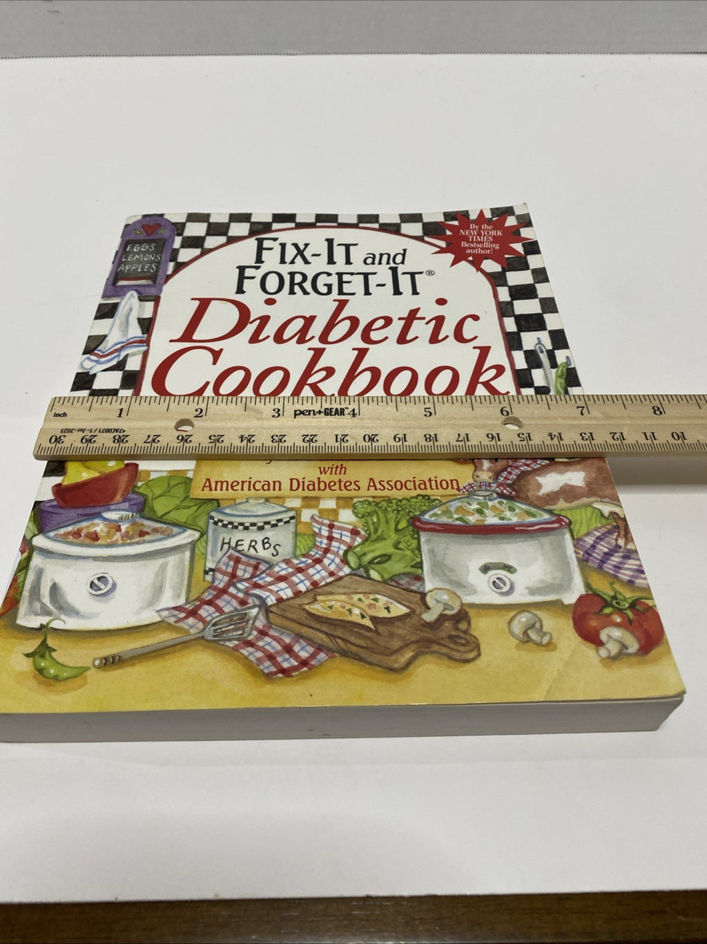 Vintage 2005 Fix-It And Forget-It Diabetic Recipes Cookbook Cook Book Cooking