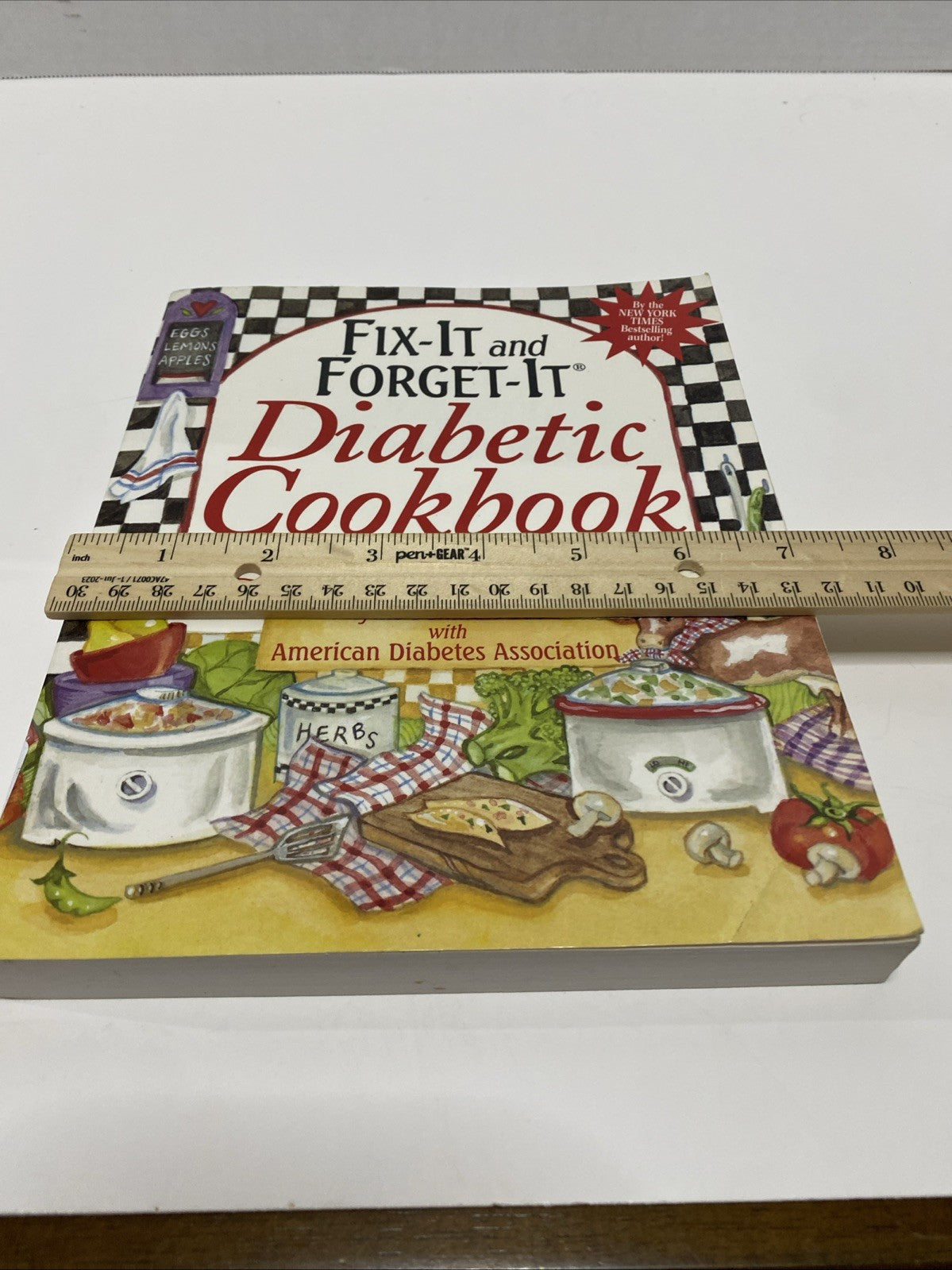 Vintage 2005 Fix-It And Forget-It Diabetic Recipes Cookbook Cook Book Cooking