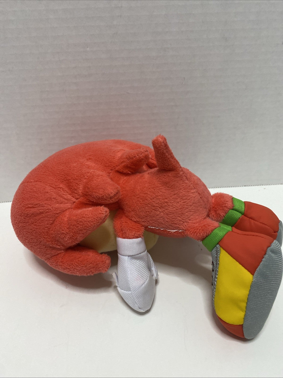 #N7- Sega Sonic The Hedgehog Knuckles 8" Plush Jakks Pacific Stuffed Toy