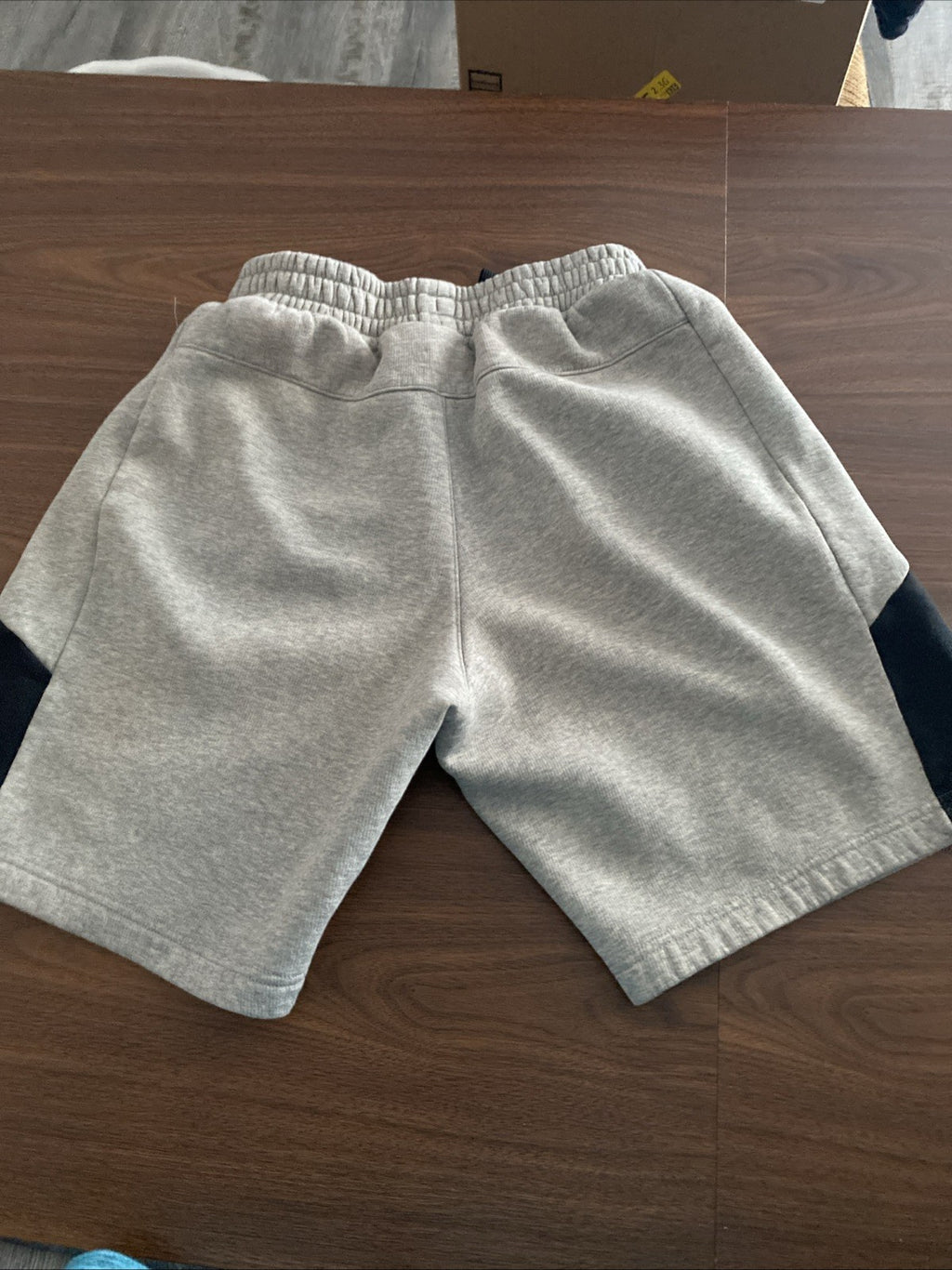 Adidas youth size small sweat Shorts front tie
