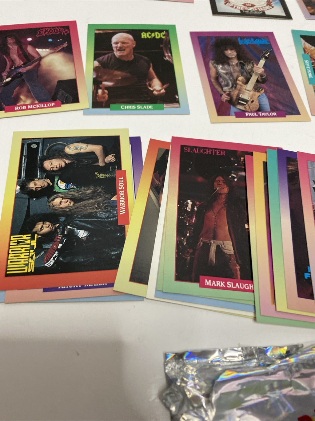 Lot of rock cards series one assorted cards please see pictures 42 Cards