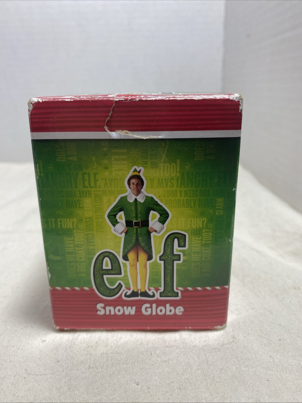 Elf Snow Mini Globe JCPenney Black Friday Exclusive 2.5 Inches In Box Buddy NEW