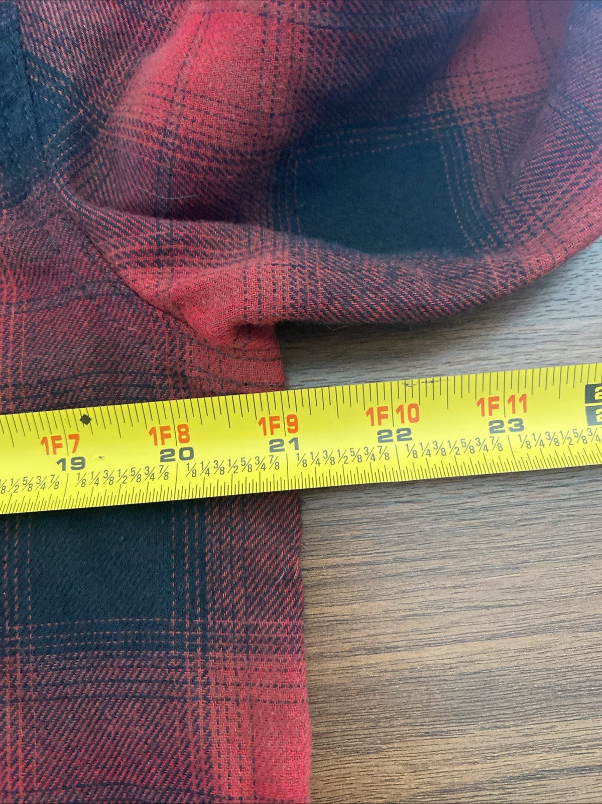 Field & Stream Button Up Flannel Shirt Mens Medium Plaid Red