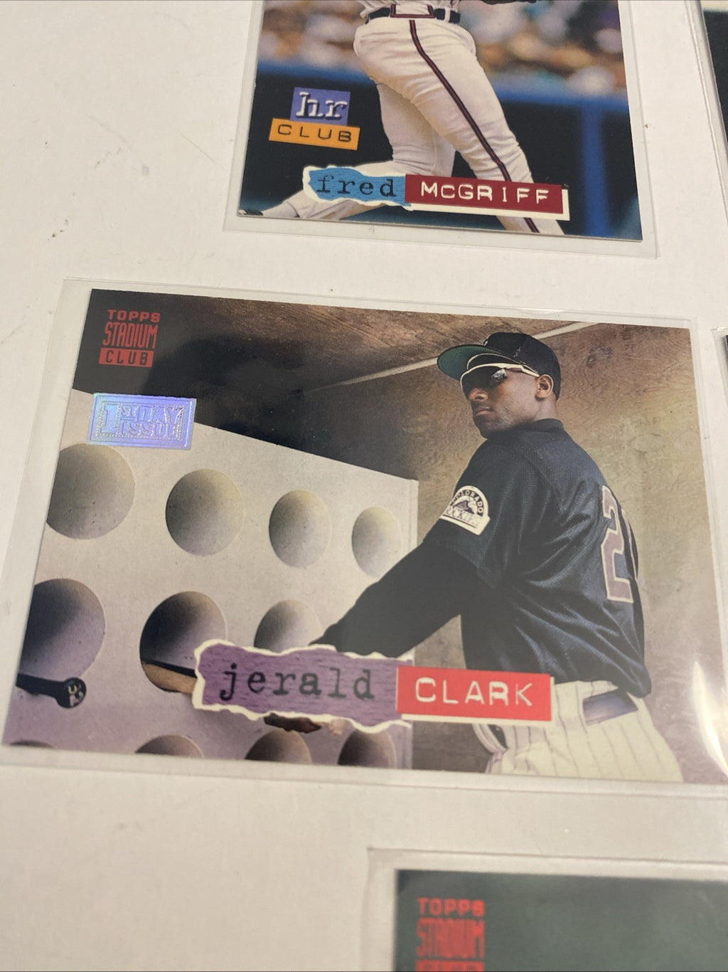 1994 Stadium Club Baseball First Day Issue -- Lot of  5 cards