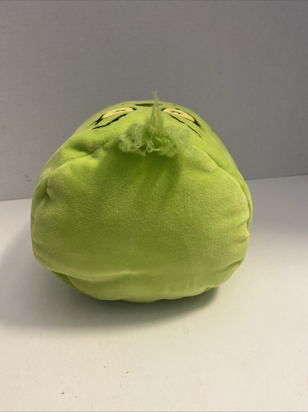 Dr. Seuss The Grinch Mallow Stuffed Green Pillow 8 in Soft Plush