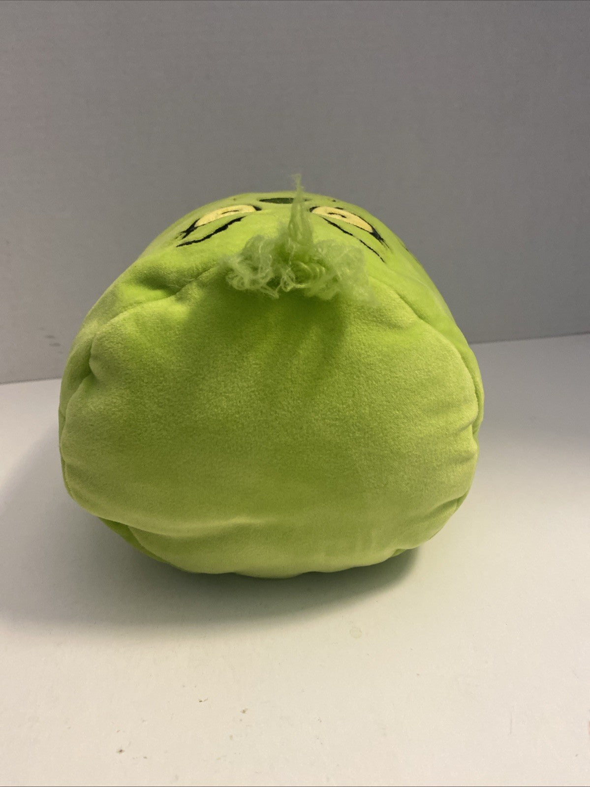 Dr. Seuss The Grinch Mallow Stuffed Green Pillow 8 in Soft Plush