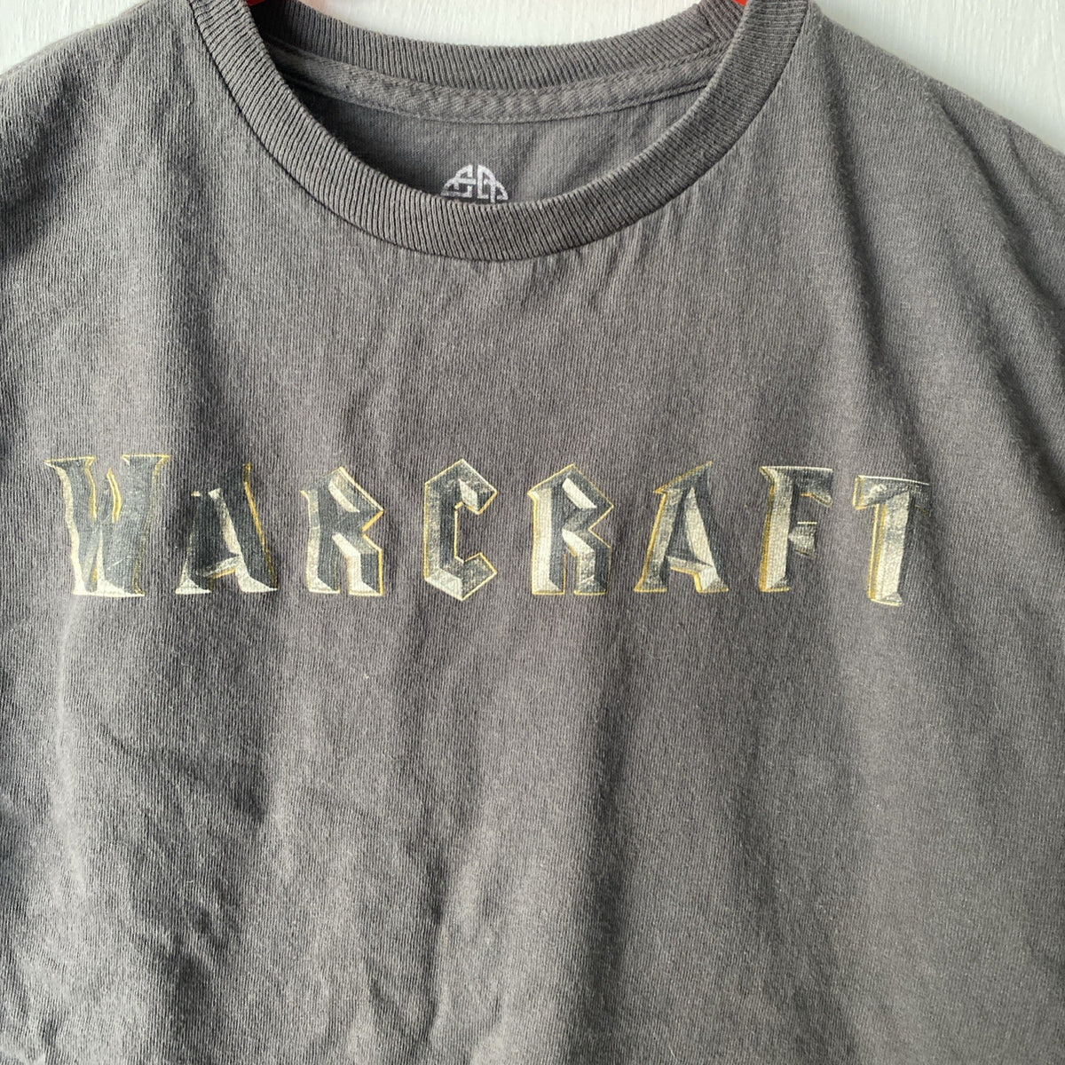 Blizzard Warcraft Tee Teen’s Cotton T Shirt Large PC Gamer Logo Fan Gear Y2k