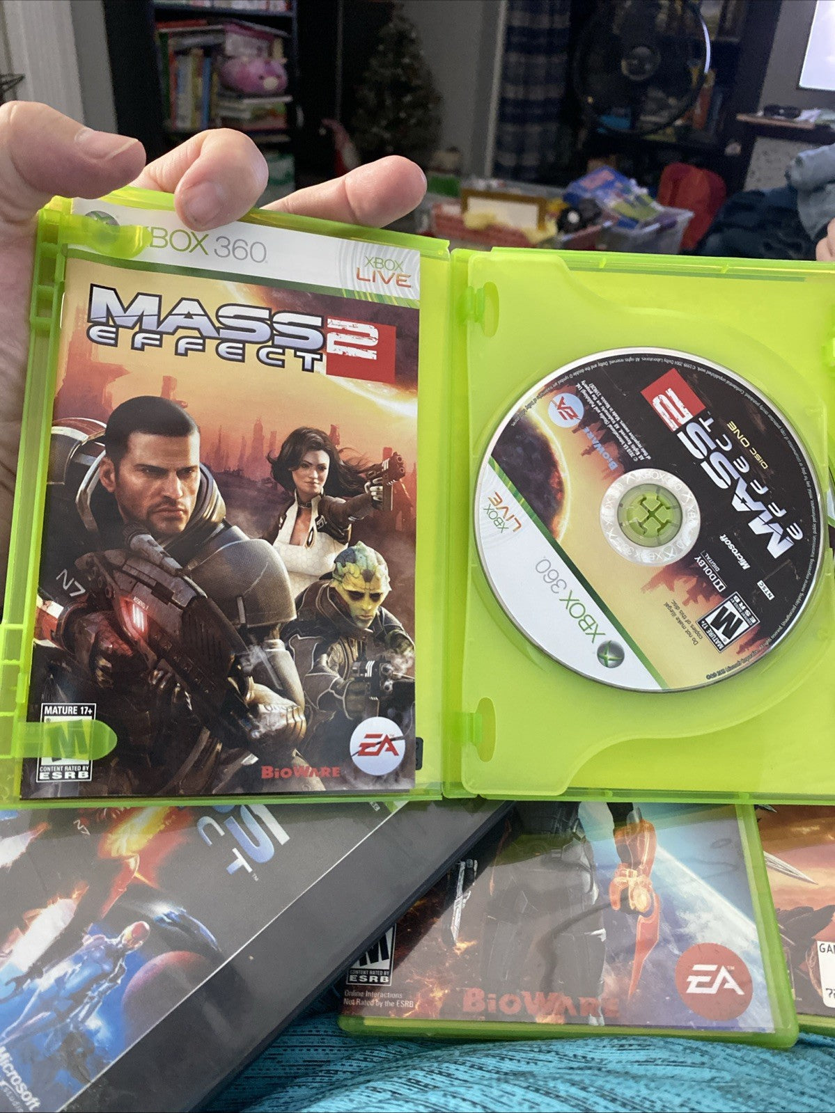 Mass Effect + Mass Effect 2 + Mass Effect 3 Xbox 360 Complete 