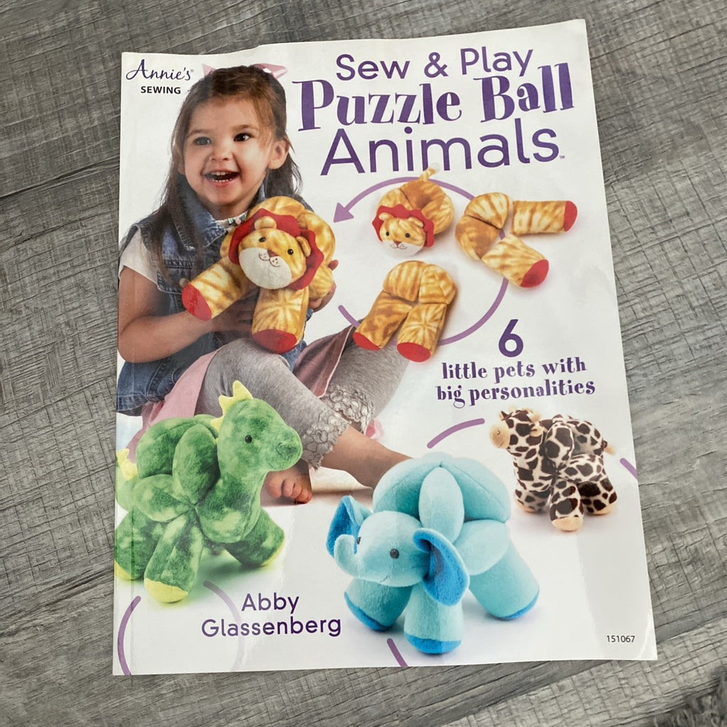 Sew & Play Puzzle Ball Animals by Glassenberg, Abby