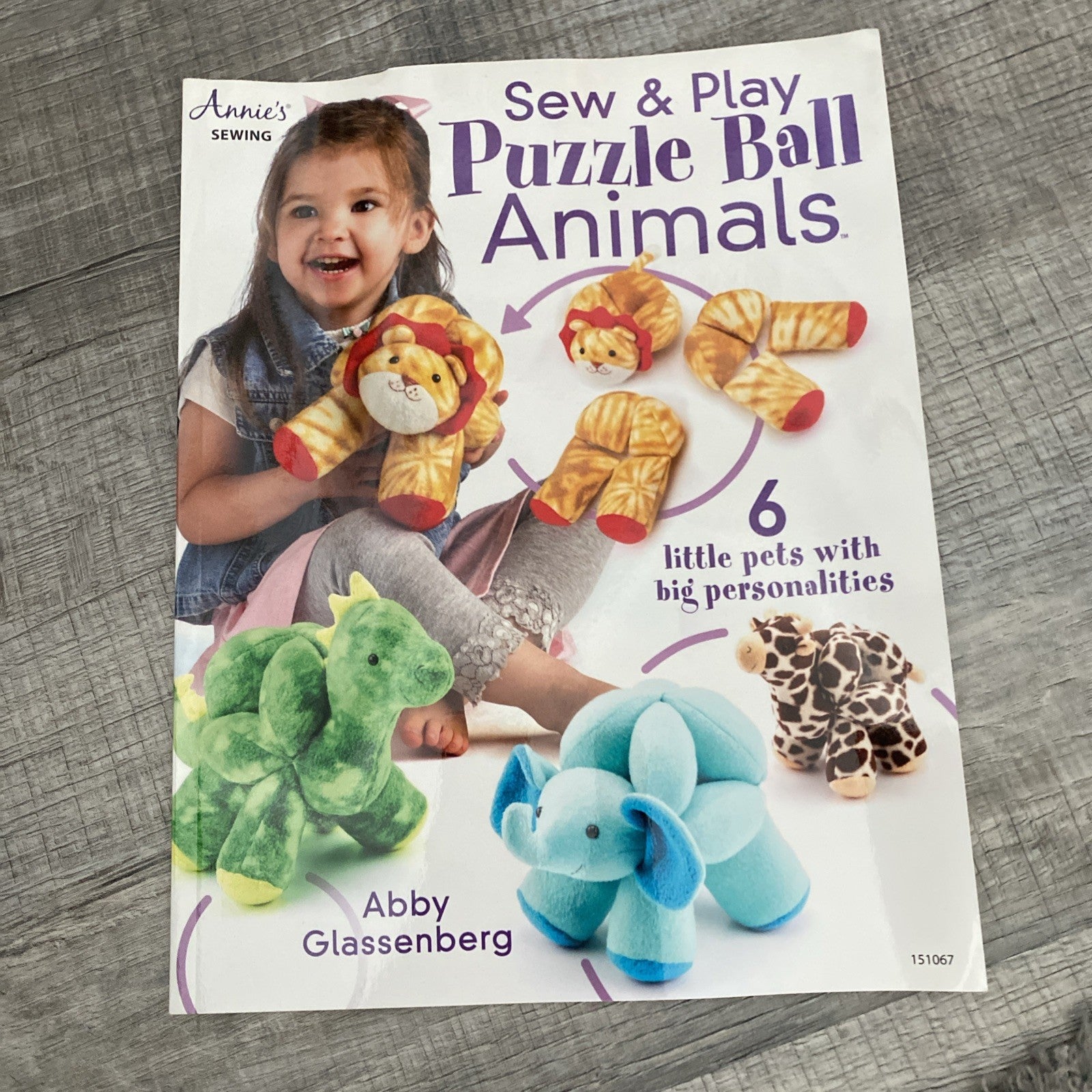 Sew & Play Puzzle Ball Animals by Glassenberg, Abby