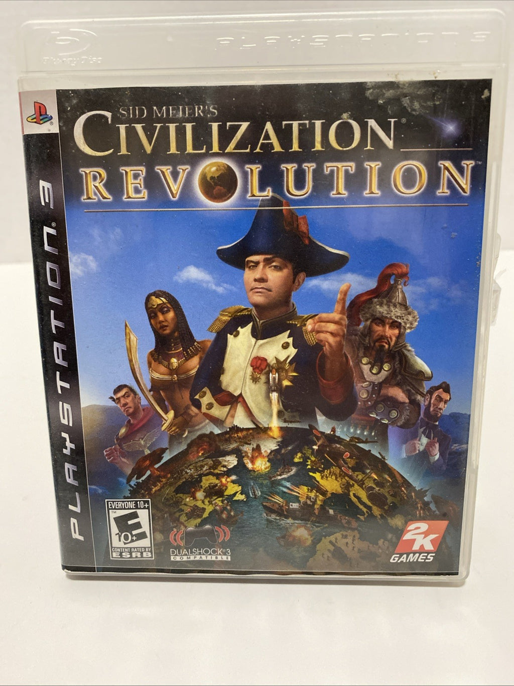 Sid Meier's Civilization Revolution (Sony PlayStation 3, 2008) PS3 with Manual