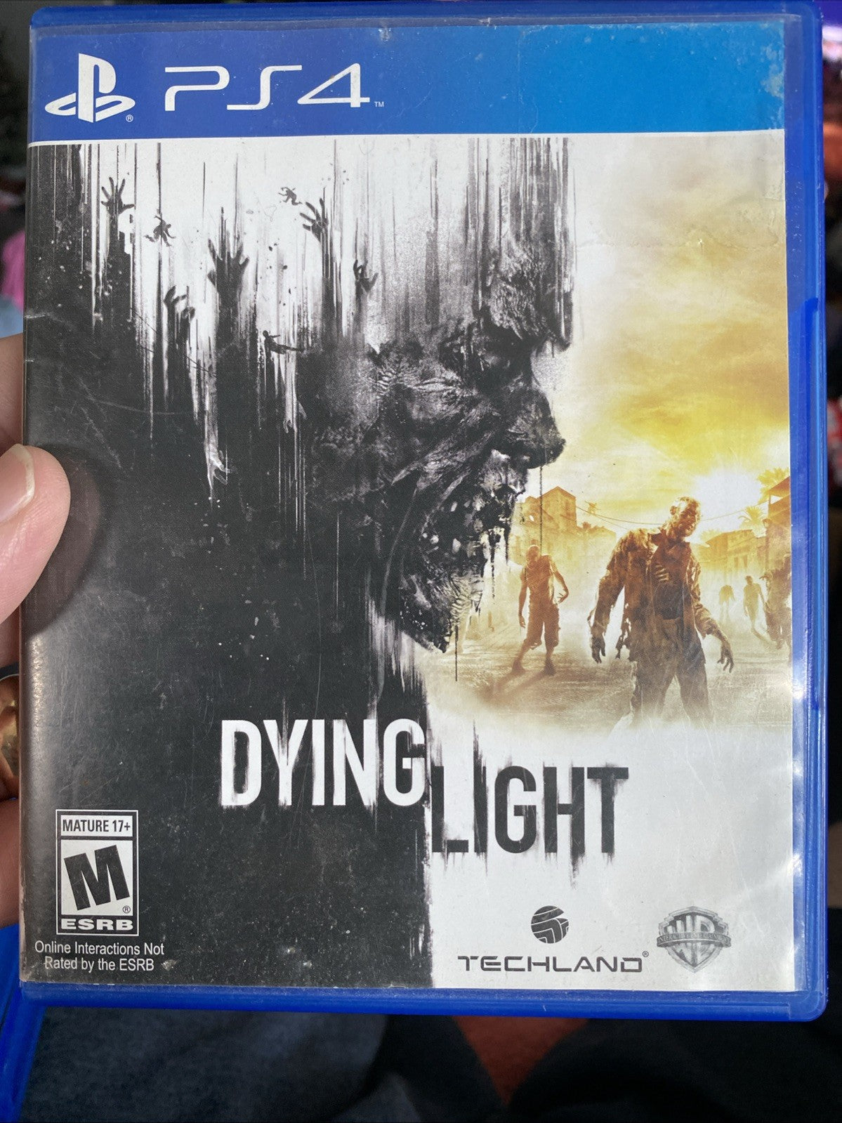 Dying Light (Sony PlayStation 4, 2015) Complete Used Tested