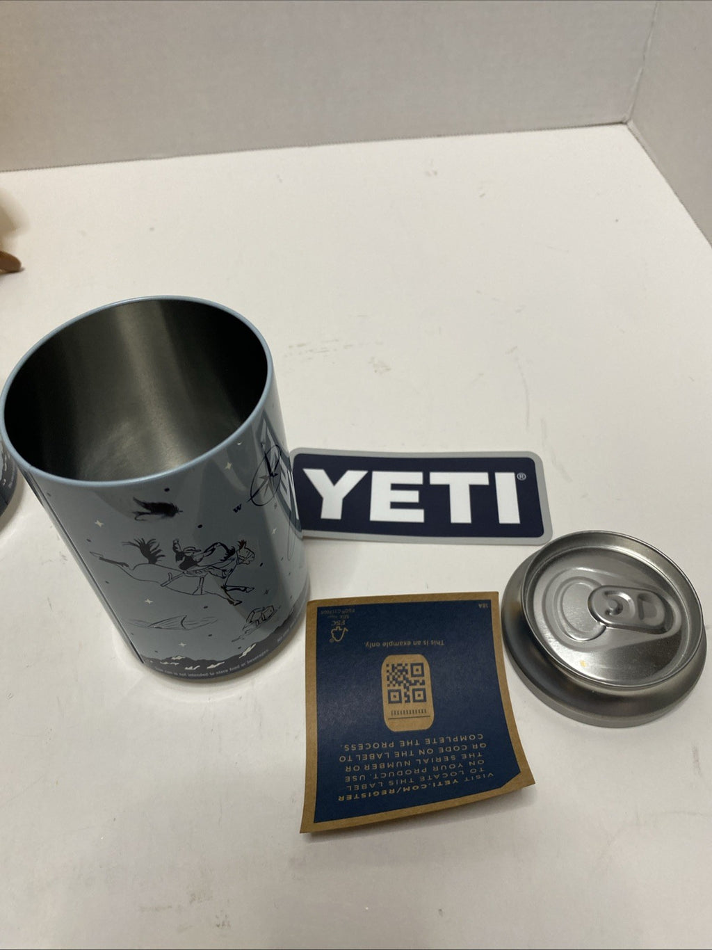 Yeti Stash can Hidden storage Safe 12oz limited Edition Outdoor Nature Empty pop