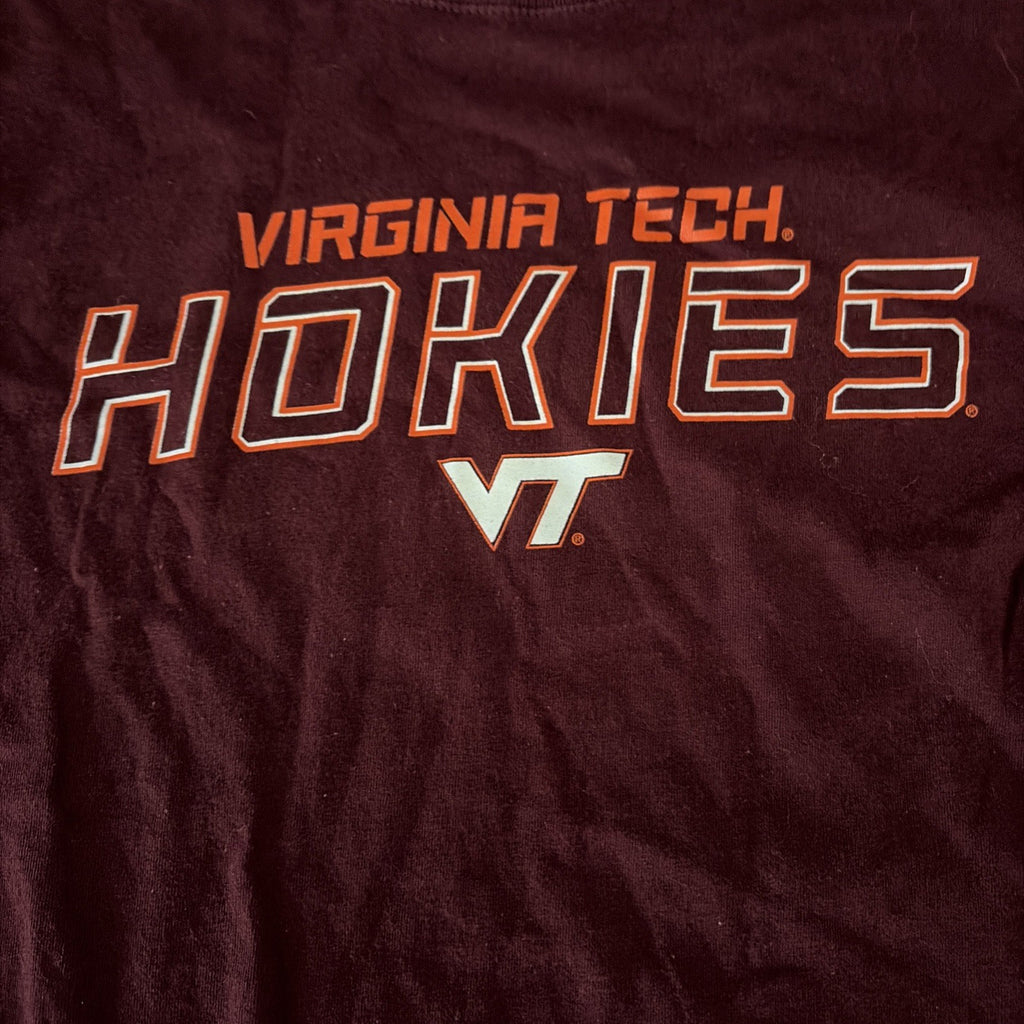 Virginia Tech Hokies Men’s Medium Short Sleeve T-Shirt Maroon