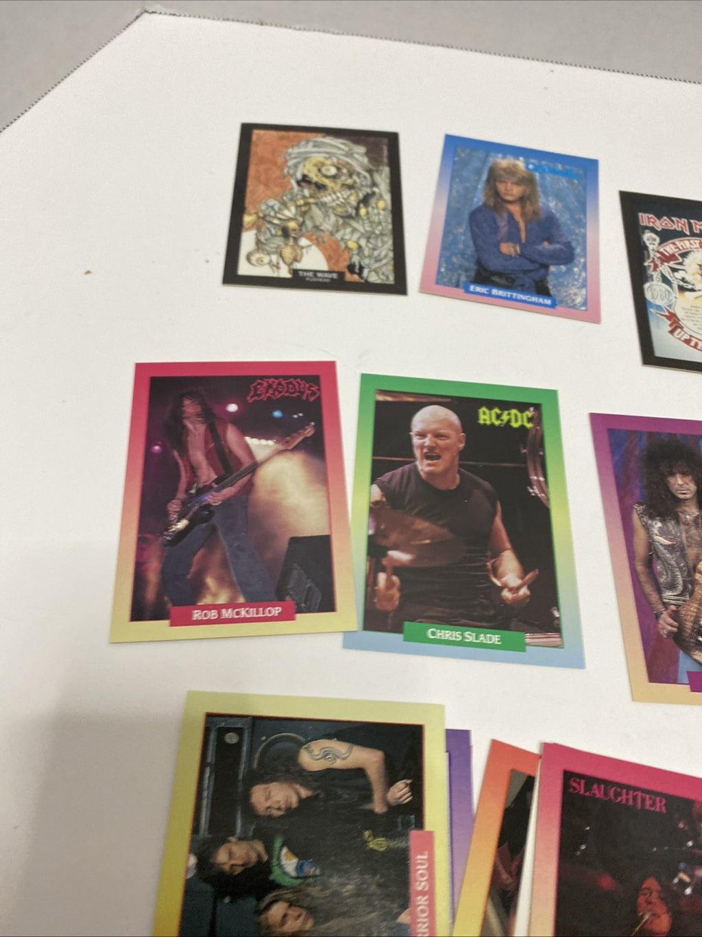 Lot of rock cards series one assorted cards please see pictures 42 Cards