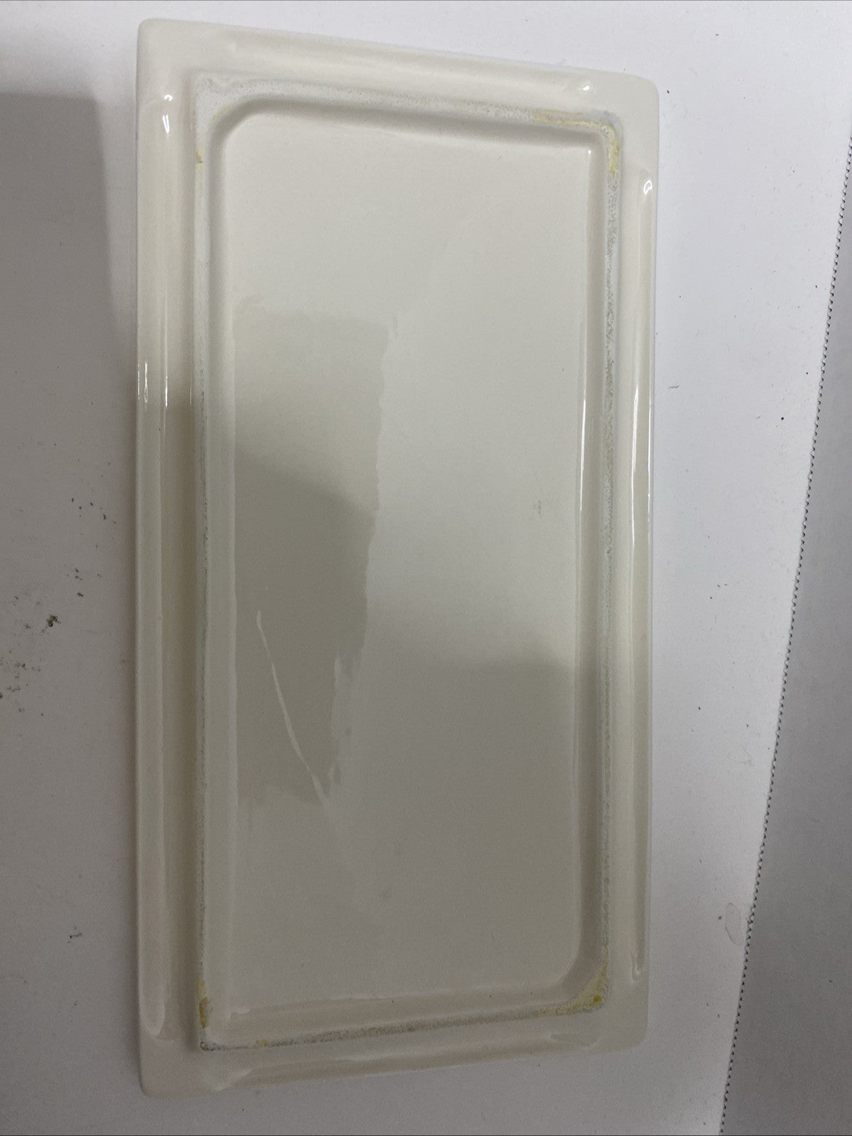 REAL HOME CASSEROLE EARTHENWARE LET US ENTERTAIN YOU  LOAF DISH WITH LID