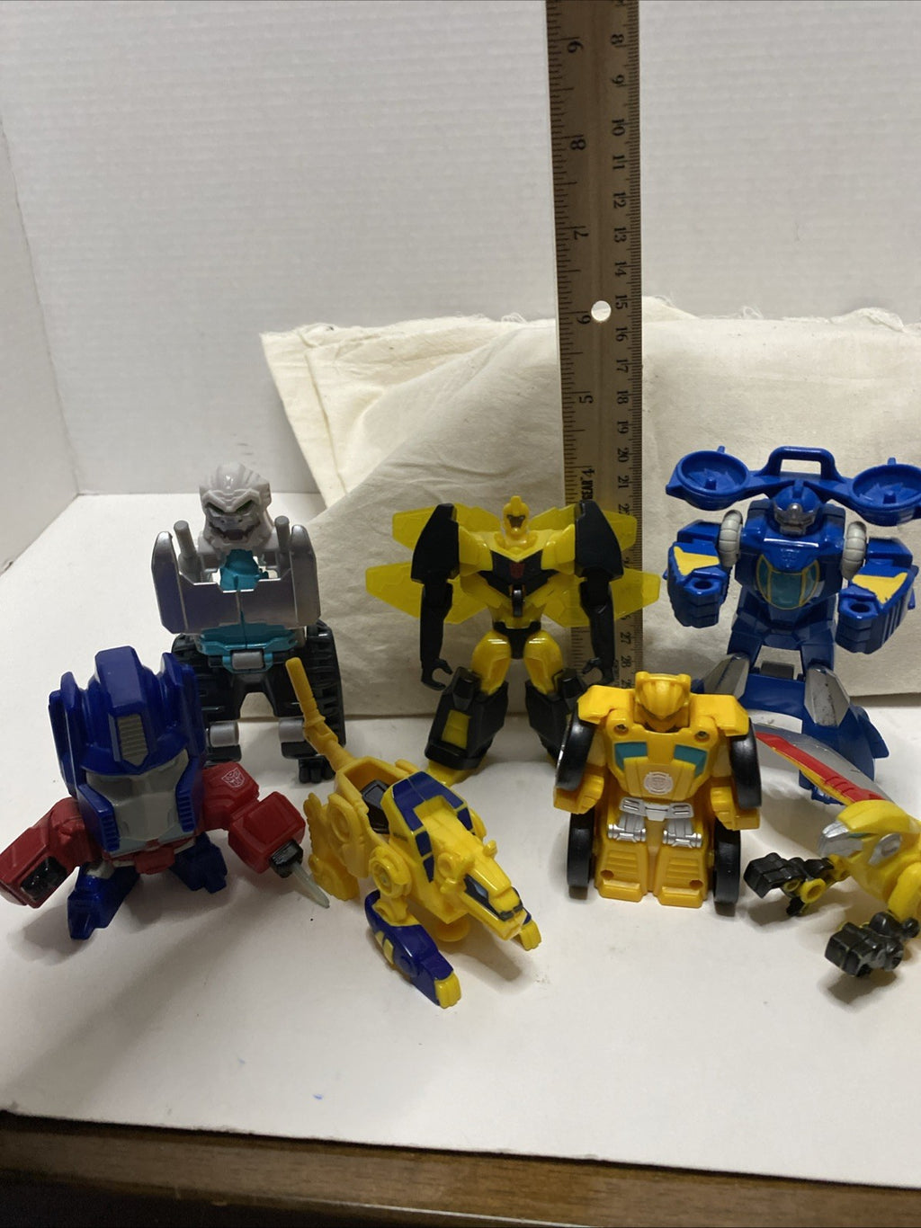 McDonalds Happy Meal Transformers Toys Lot Of 7 Mixed