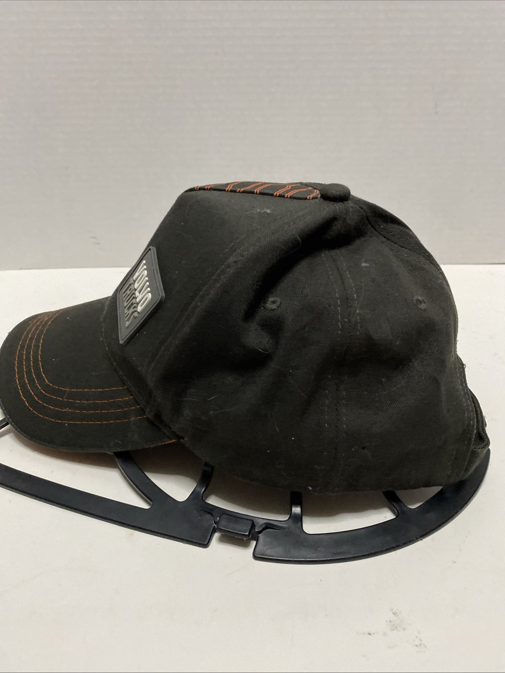 Volvo Trucks Hat Cap Black Logo Patch Adjustable Strapback Official Merchandise