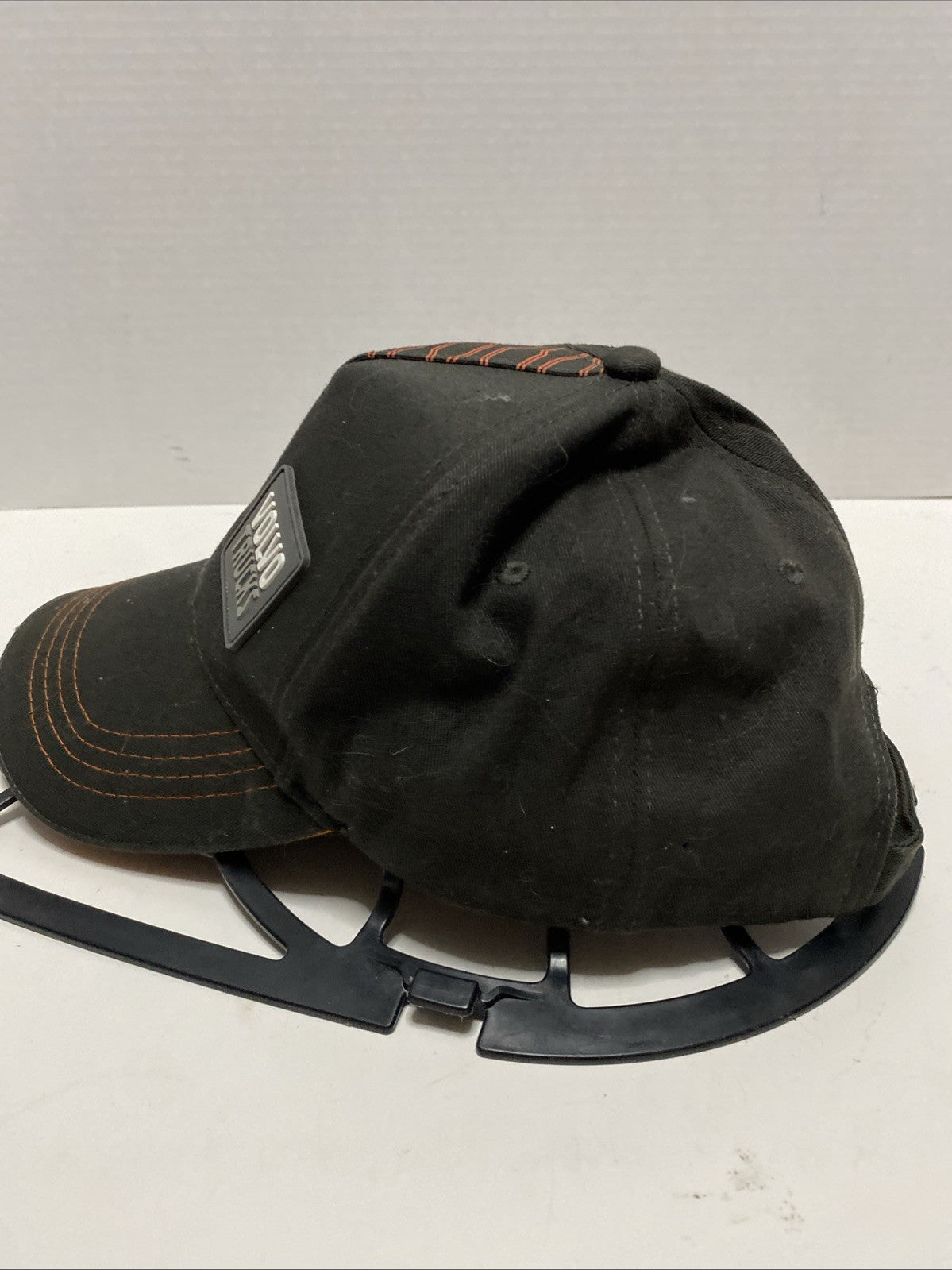 Volvo Trucks Hat Cap Black Logo Patch Adjustable Strapback Official Merchandise
