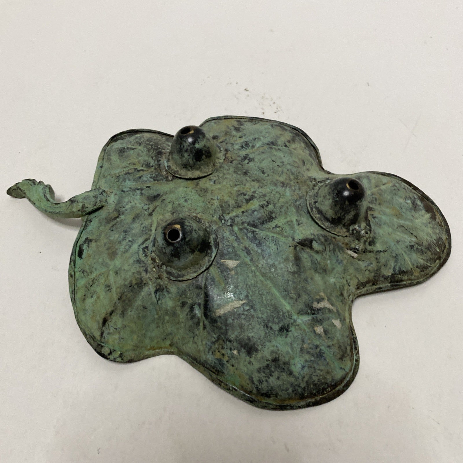 Antique Metal Iron Leaf Various Color Of Greens