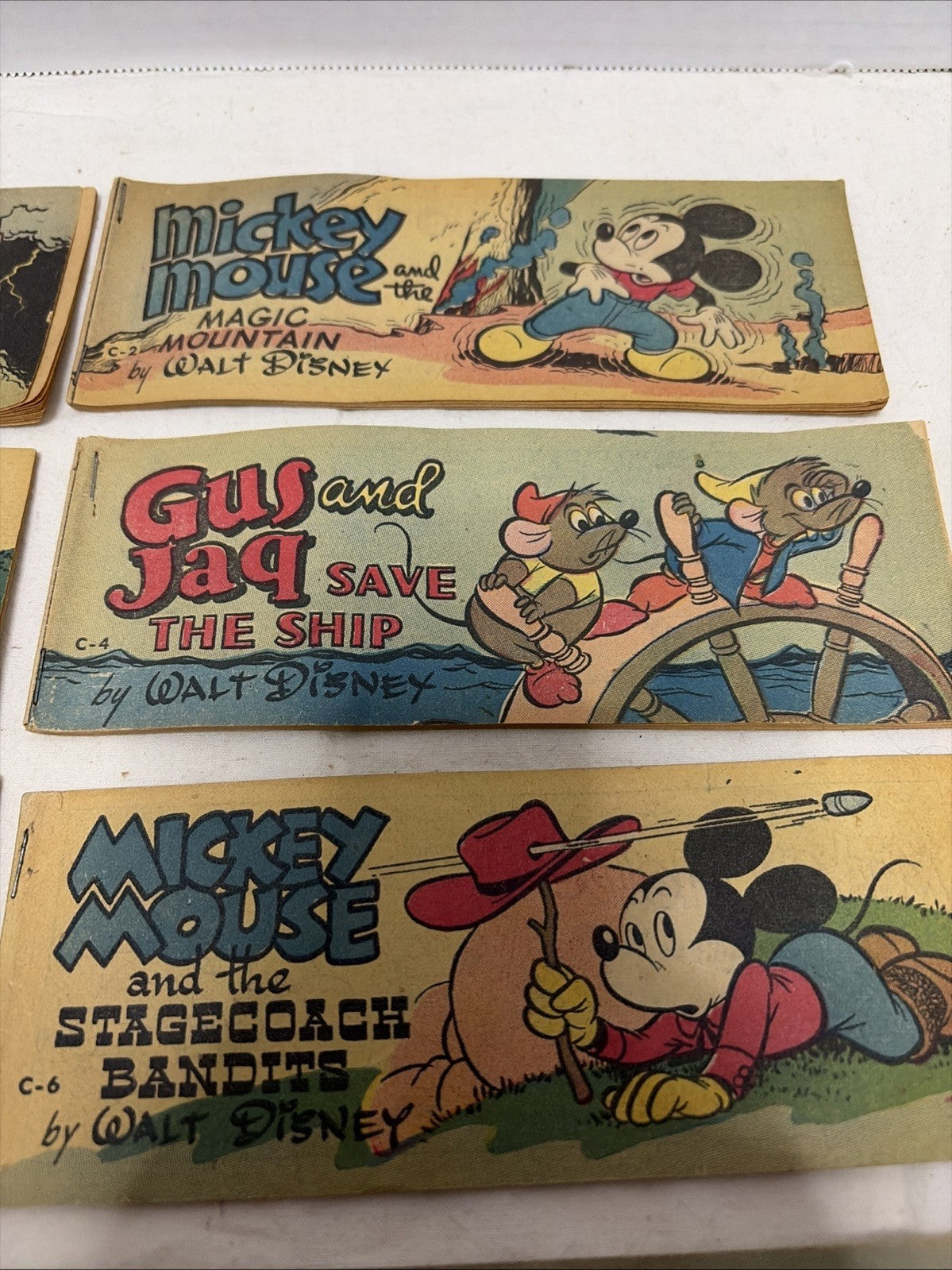 WHEATIES CEREAL PREMIUM MINI GIVEAWAY PROMO SET C MICKEY MOUSE 1 2 3 4 5 6 7 8