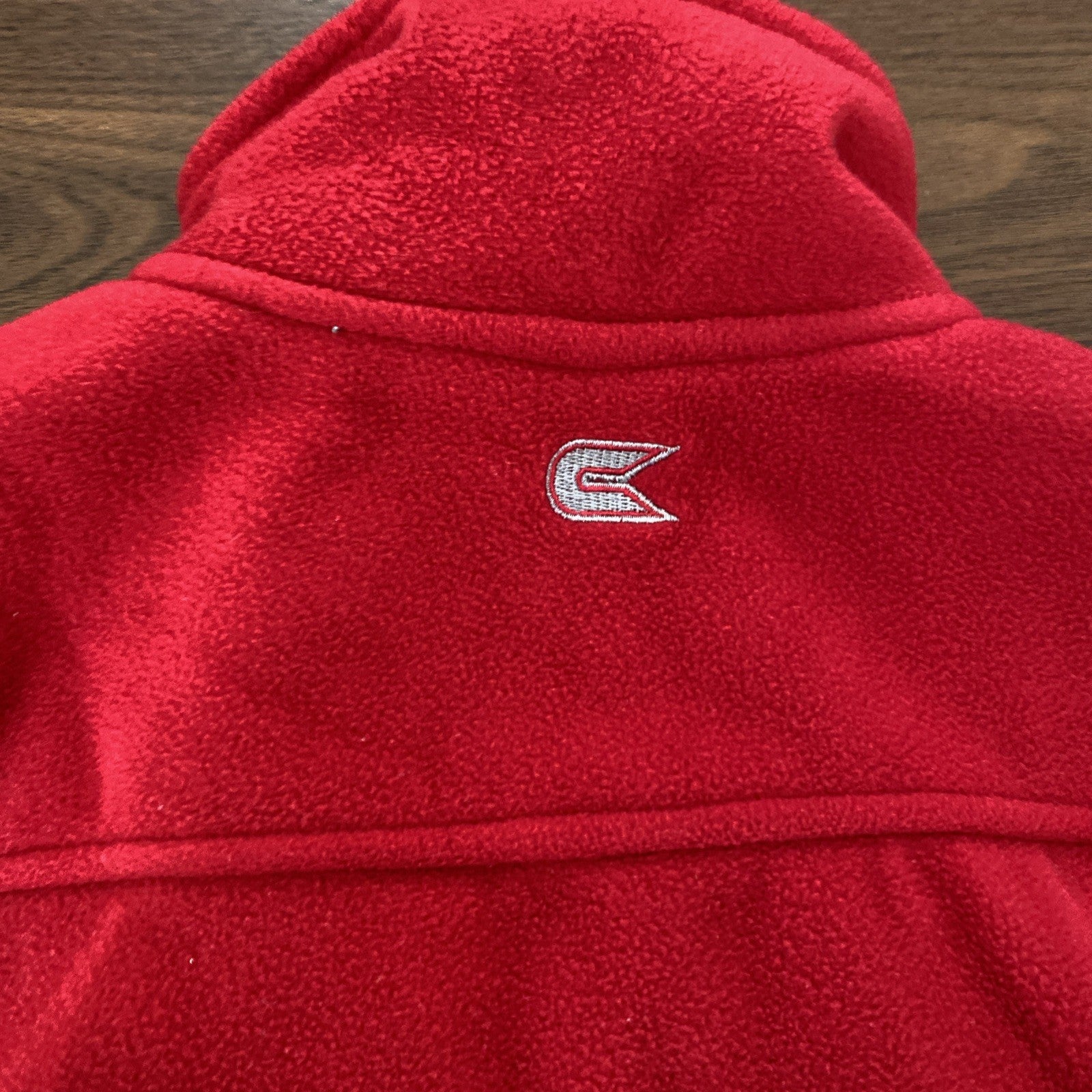 Ohio State Colosseum Athletics  Embroidered Women's Small Red Full Zip