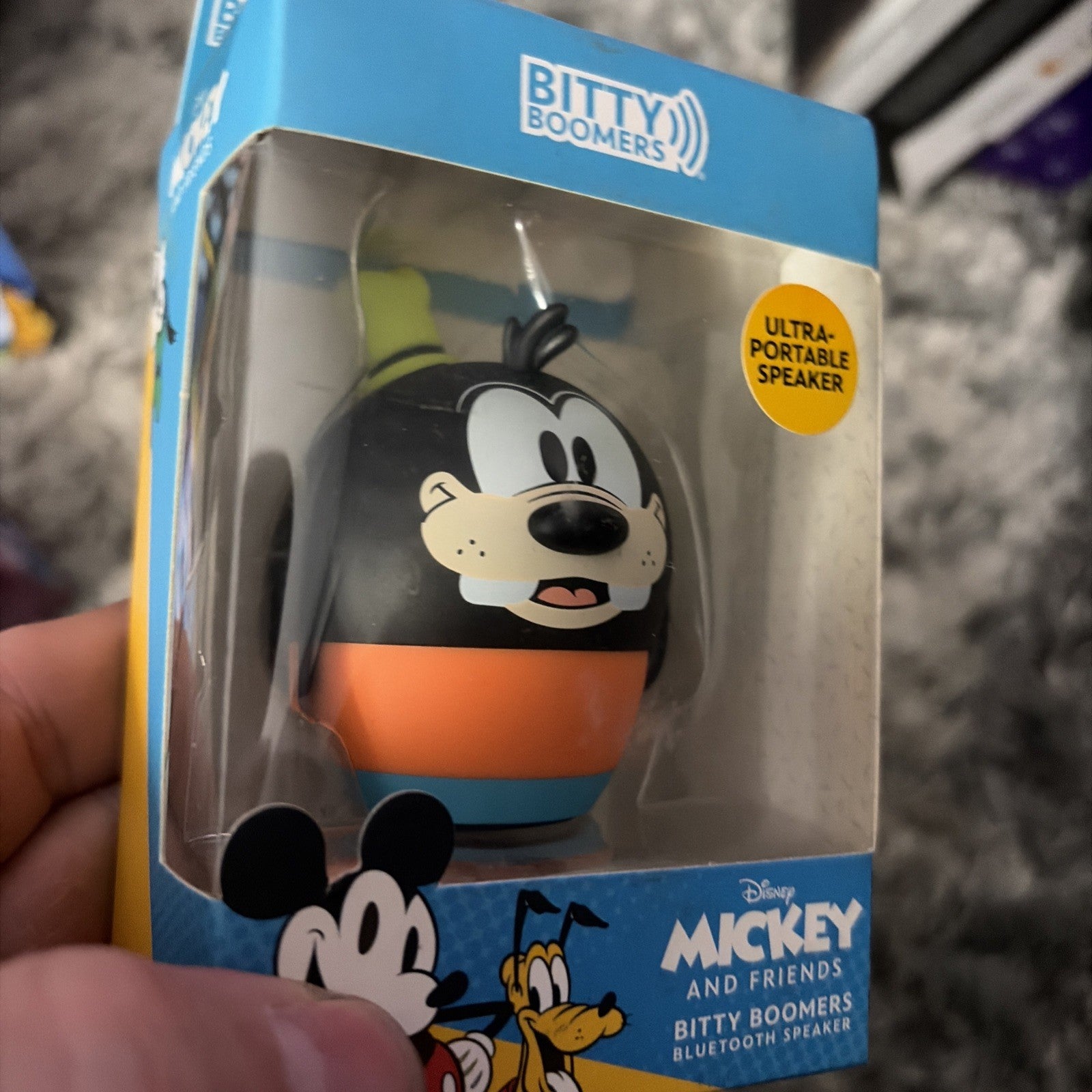 Bitty Boomers - Disney & Friends Goofy Bluetooth Speaker AWESOME SOUND Rare
