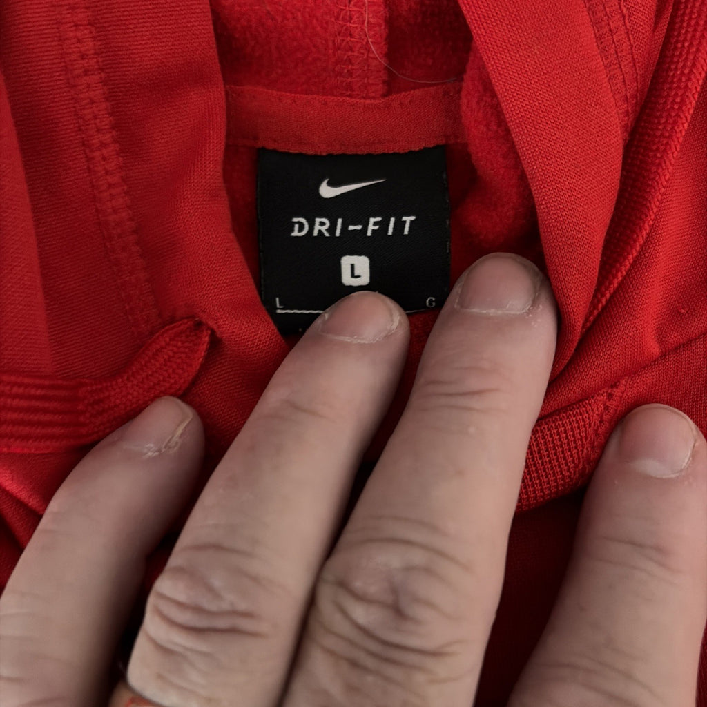 Nike Dry Fit Georgia Football Hooded Pocket Sweatshirt Size Large Men’s