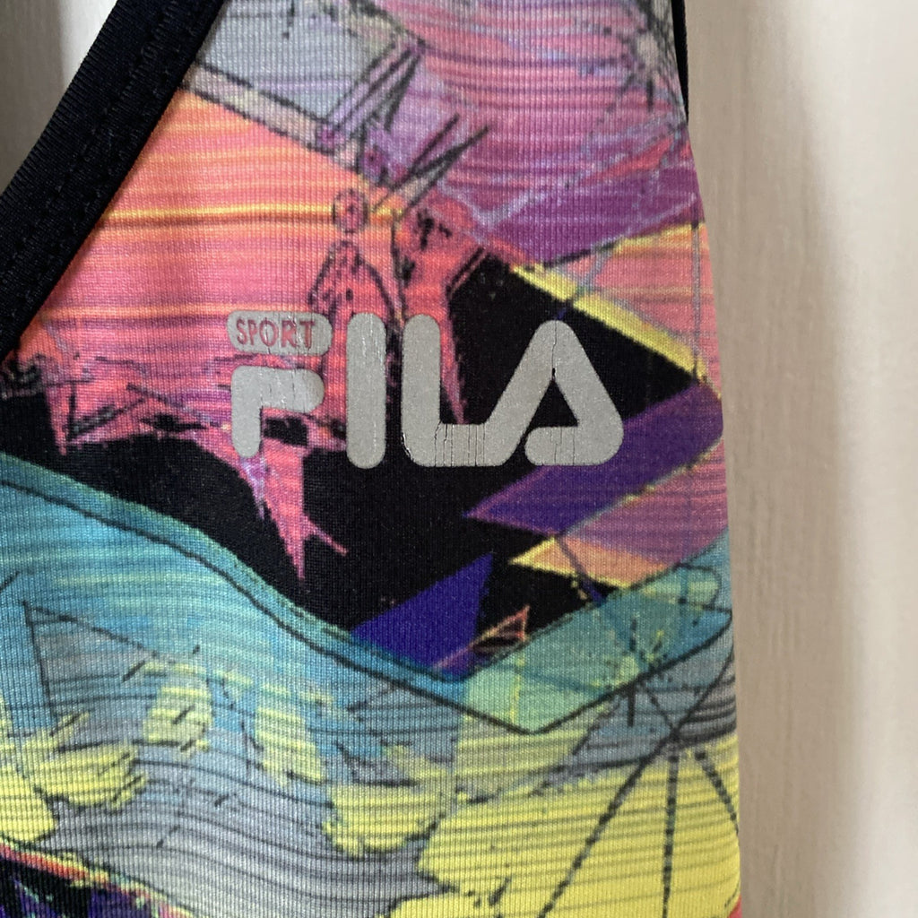 EUC Women's S Small Athletic Fila Racerback Tank Top Running