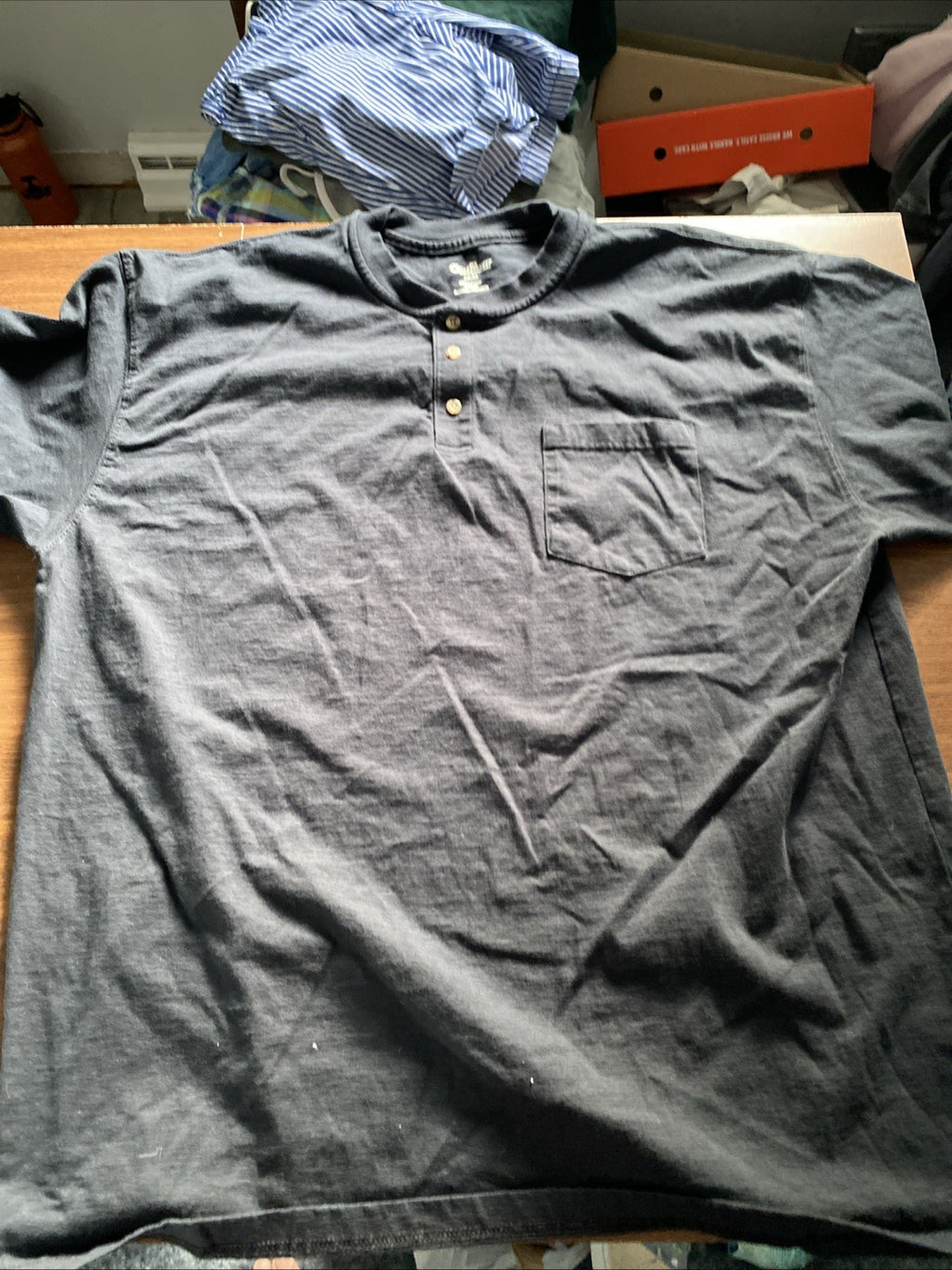 Carhartt 2XL short sleeve 1/4 button down pocket tee Free Shipping