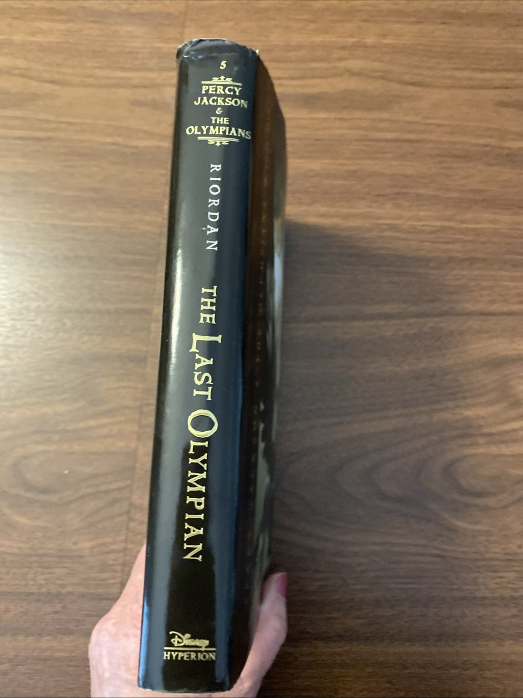 Percy Jackson The Last Olympian Hardcover 1st Edition  Series Book 5