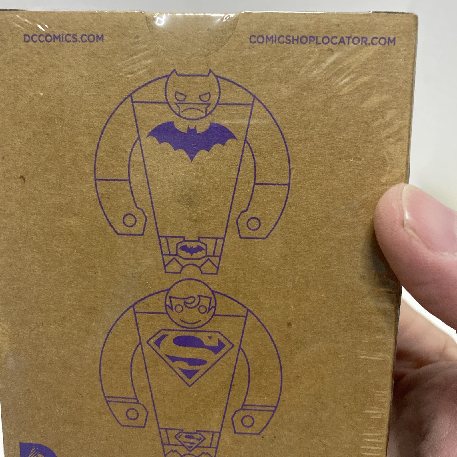 The Joker Painted Wooden Figure Loot Crate Exclusive Sealed DC Comics Toy