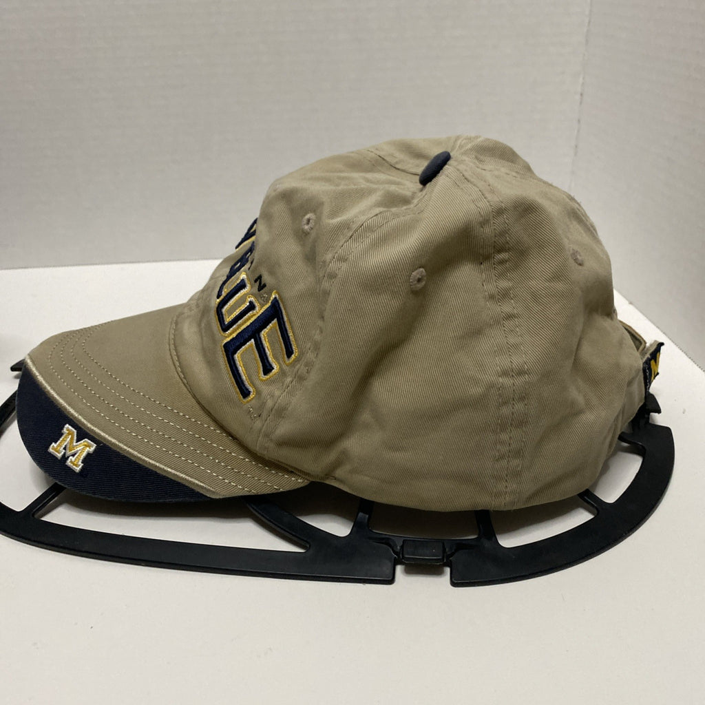 University of Michigan Wolverines go blue baseball cap team starter strap back