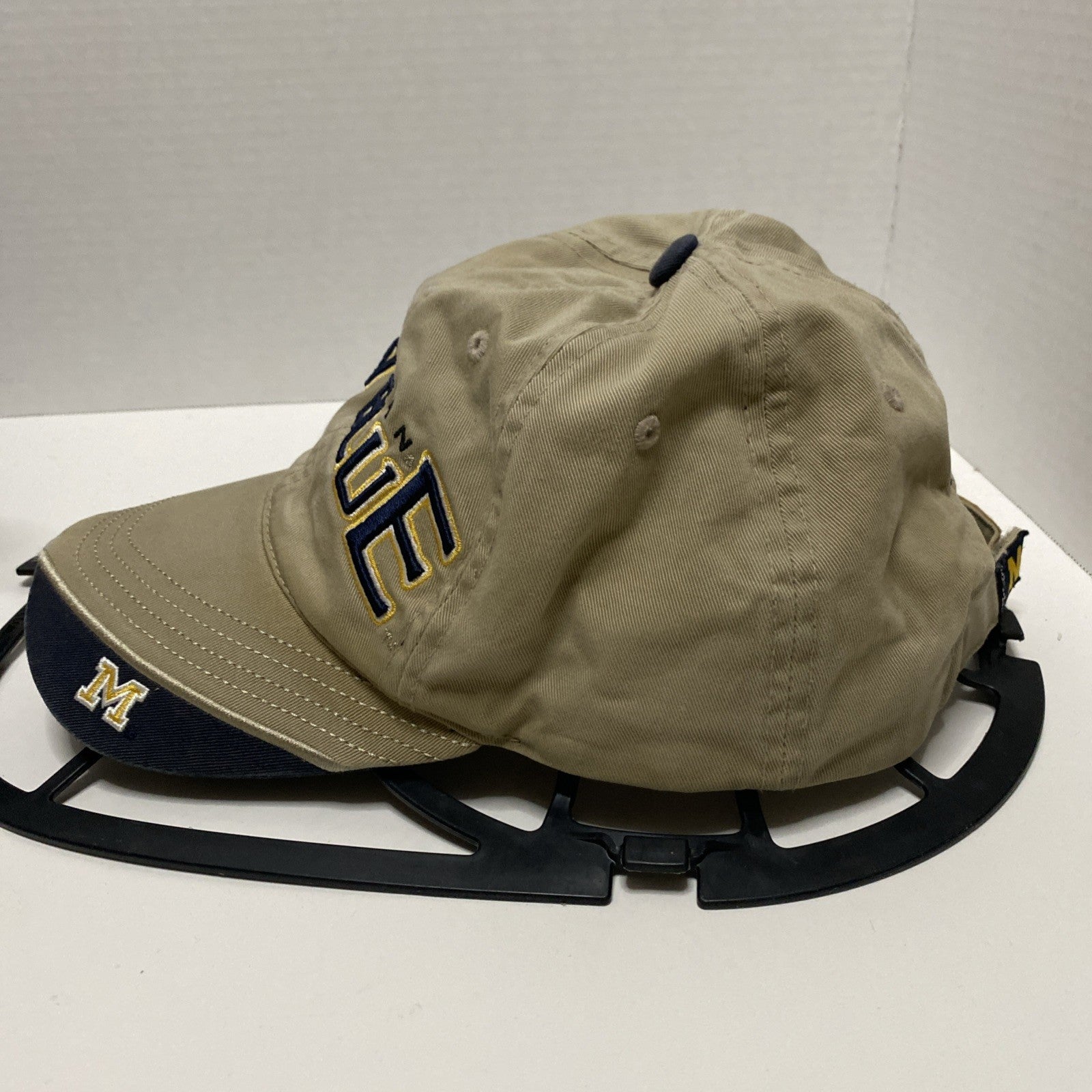 University of Michigan Wolverines go blue baseball cap team starter strap back