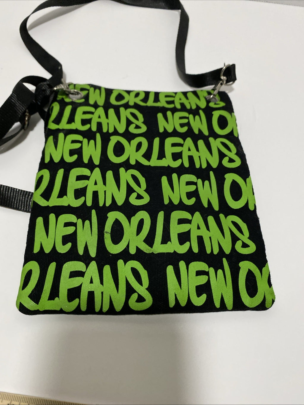 Robin Ruth Crossbody Bag New Orleans vacation double zipper adjustable straps