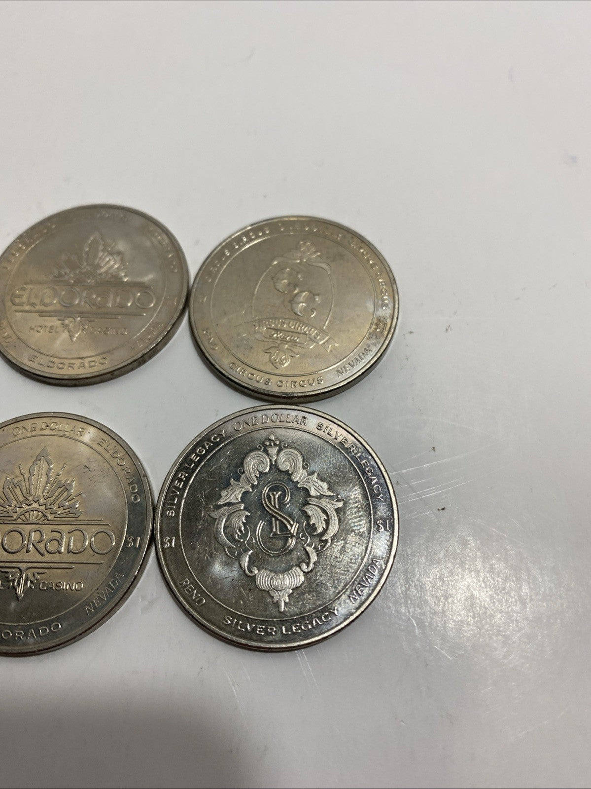 American Bowling Congress Tournament Reno, NV 6 Casino Tokens 1998 Without Box