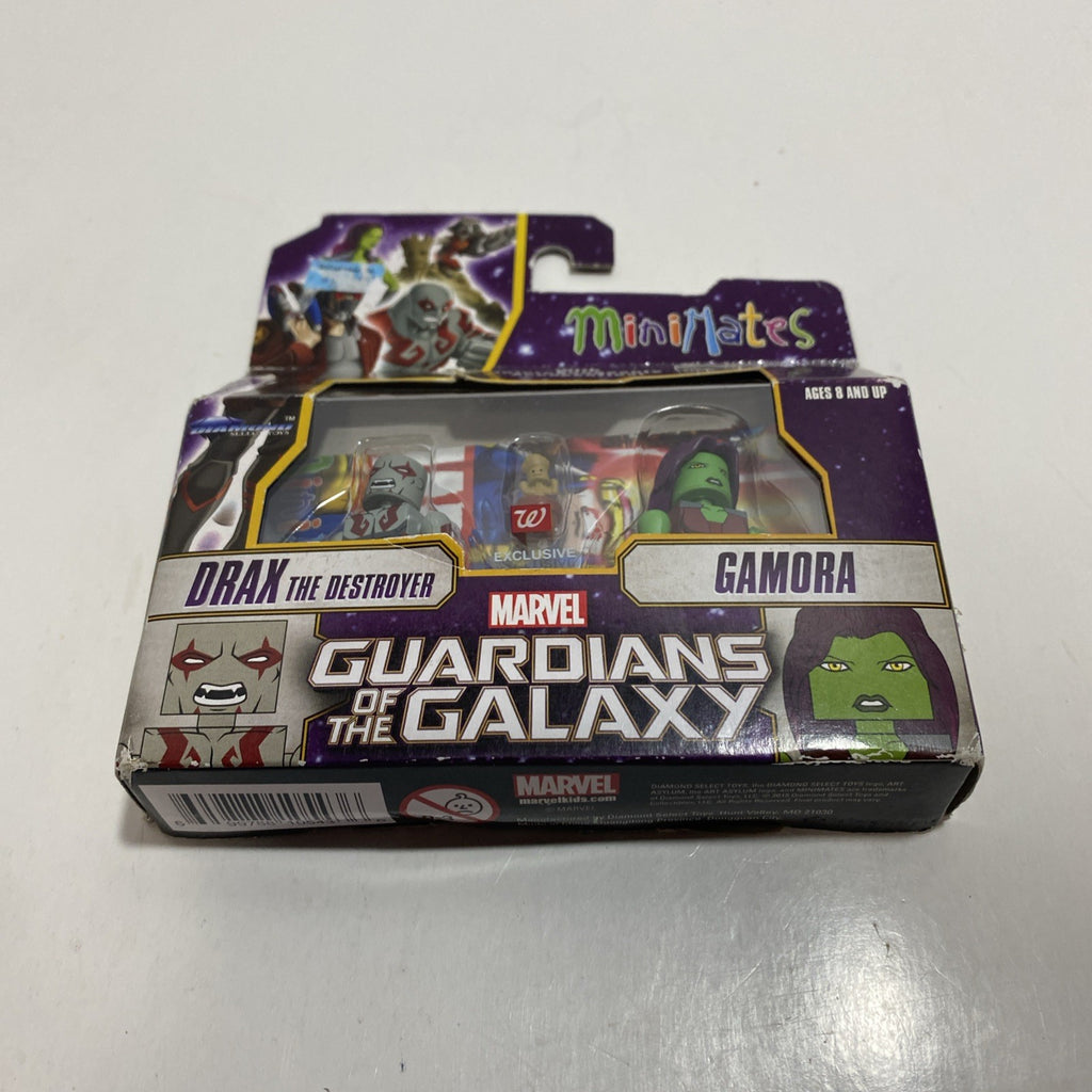 Minimates MARVEL GUARDIANS OF THE GALAXY DRAX THE DESTROYER & GAMORA (Walgreens)