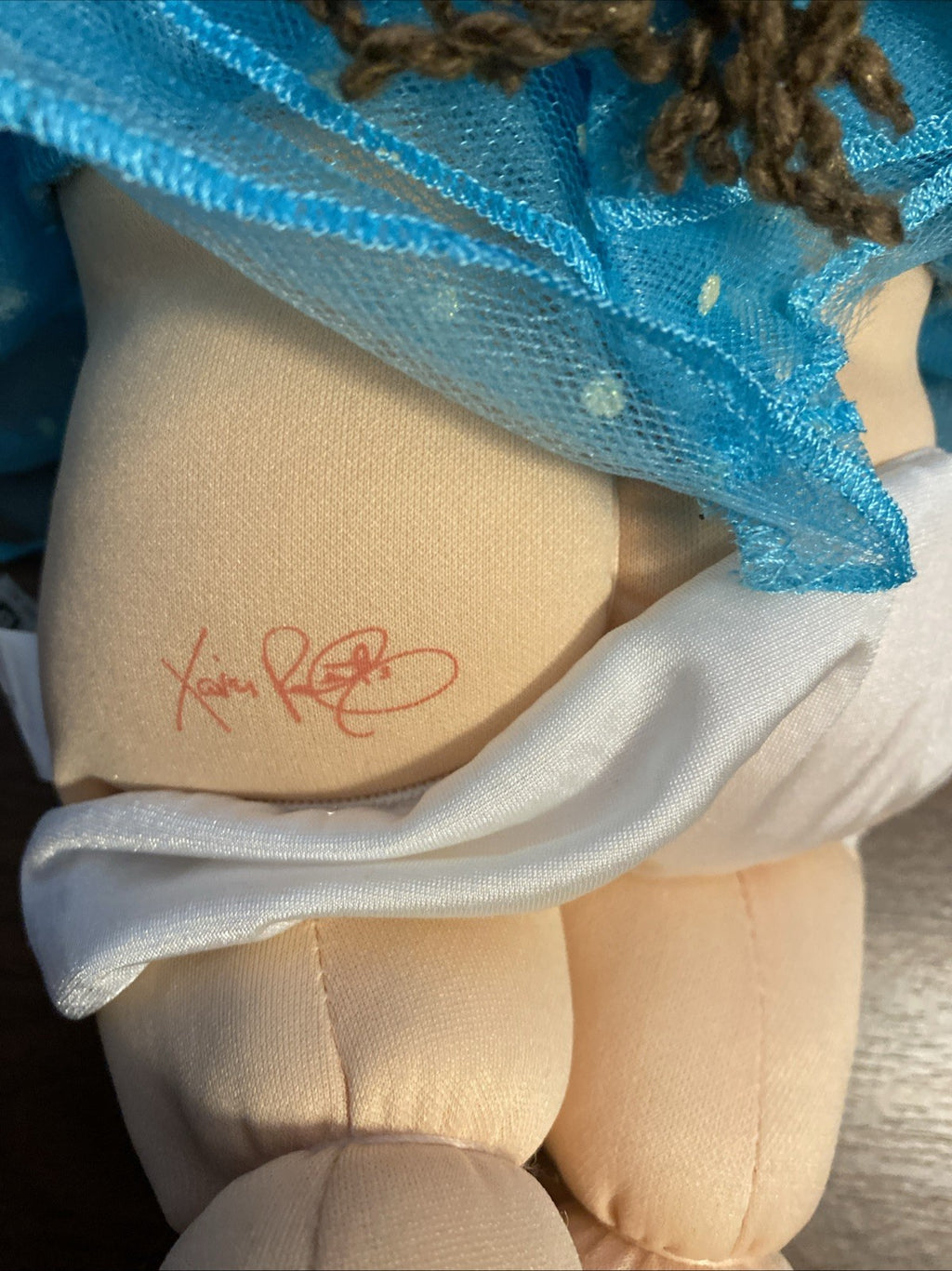 1990 Vintage Cabbage Patch Kids HASBRO Girl Doll Signed 17”